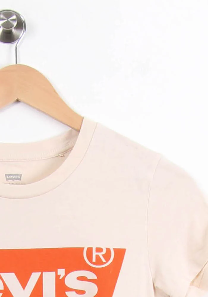 Tee-shirt Beige et Orange - Taille XXS/32 - Image 3