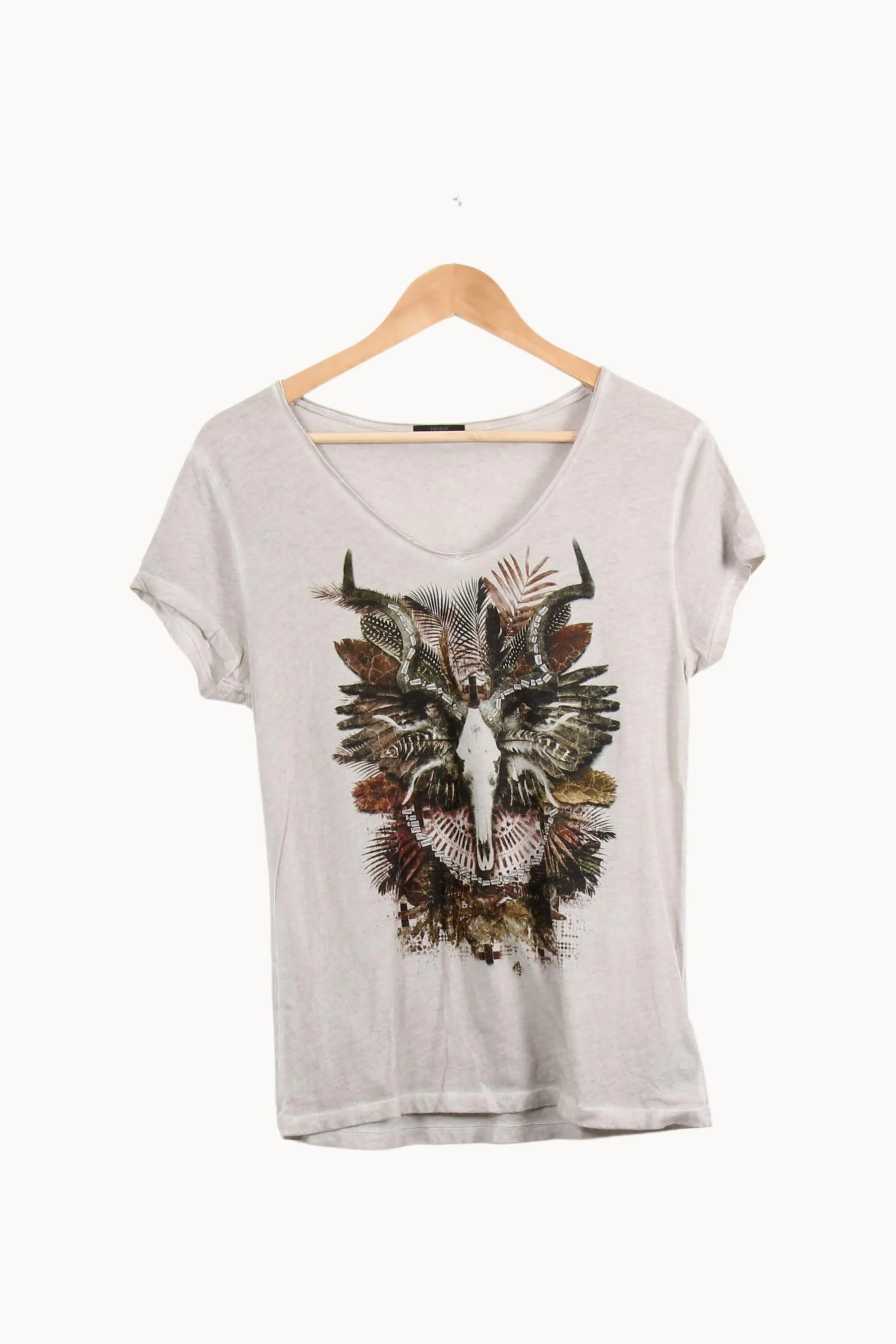 Tee-shirt Beige - Taille M/38 - Image 2