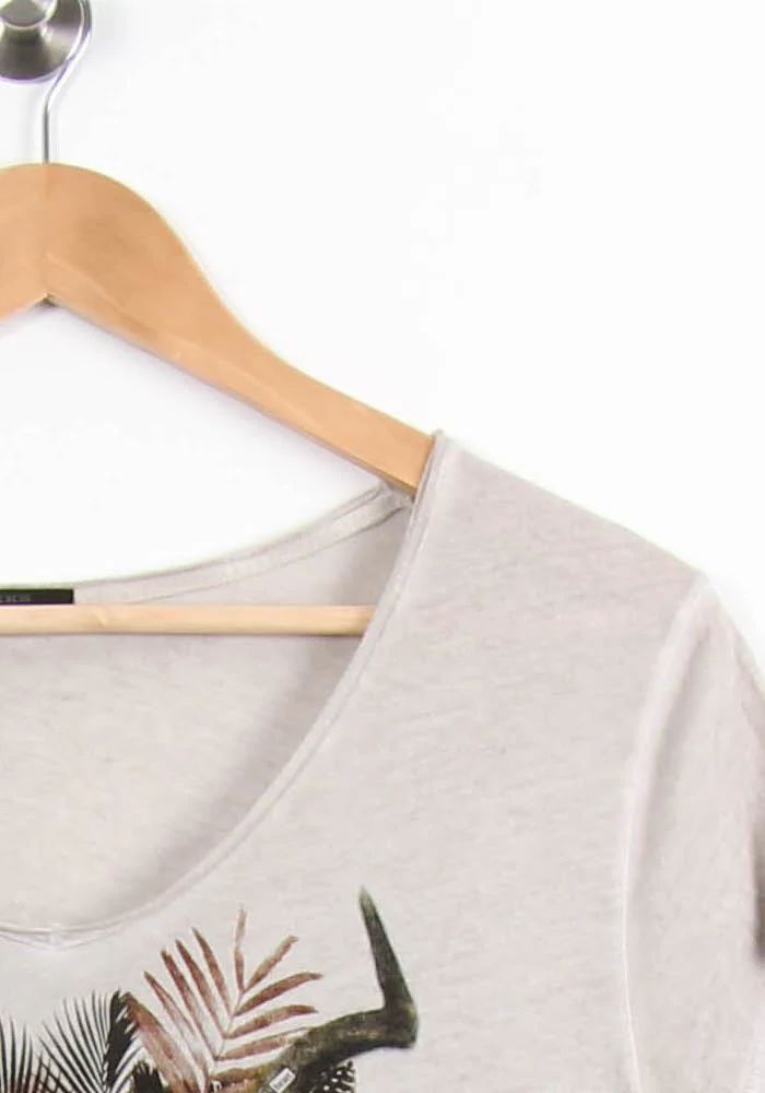 Tee-shirt Beige - Taille M/38 - Image 3
