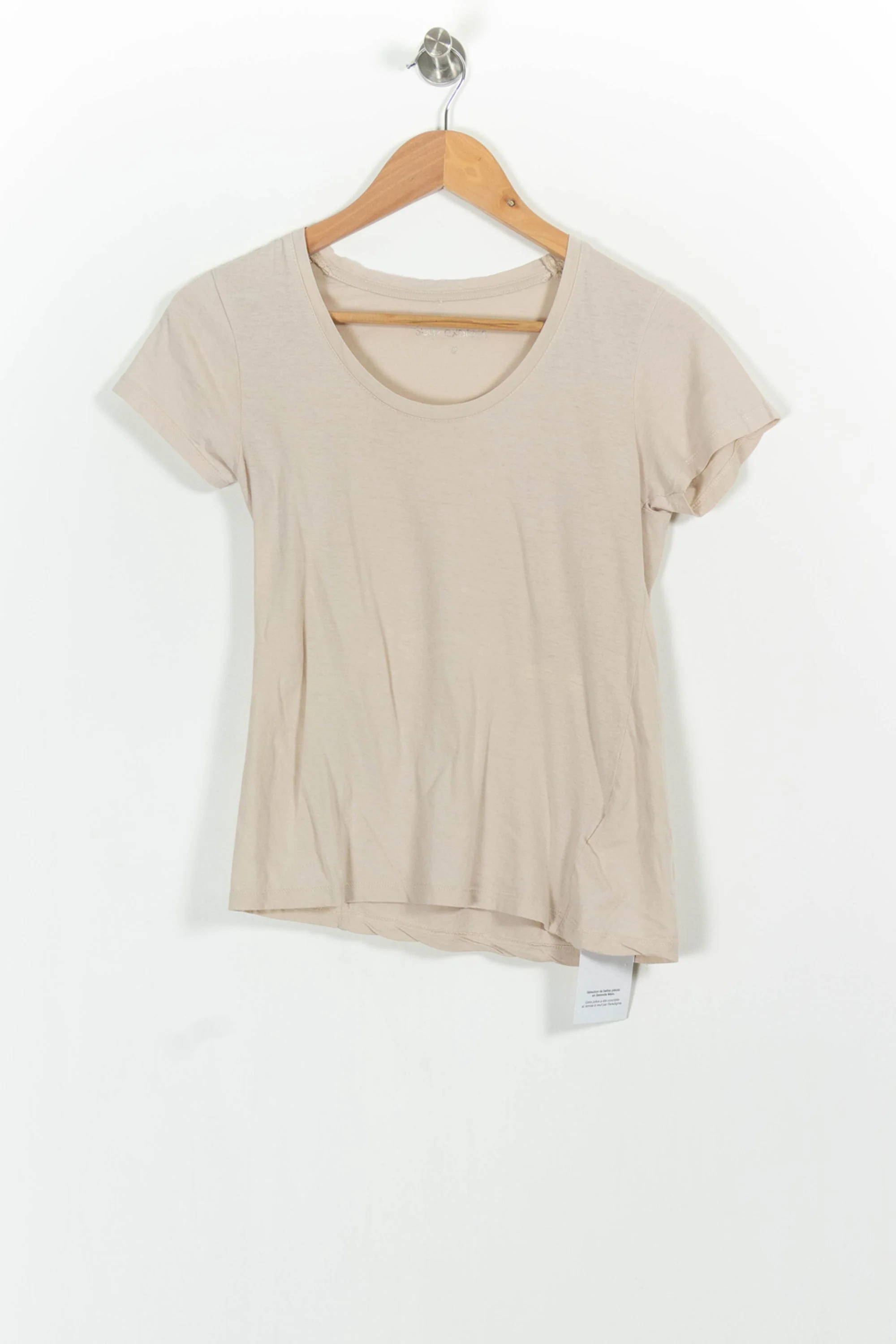 Tee-shirt Beige - Taille M/38 - Image 2