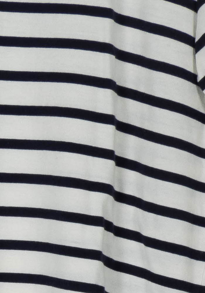 Tee-shirt Blanc et Bleu Marine - Taille M/38 - Image 3