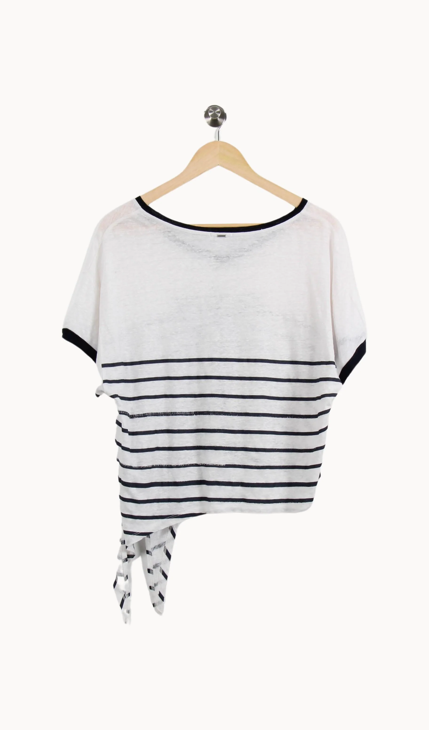 Tee-shirt Blanc et Noir - Taille M/38 - Image 4