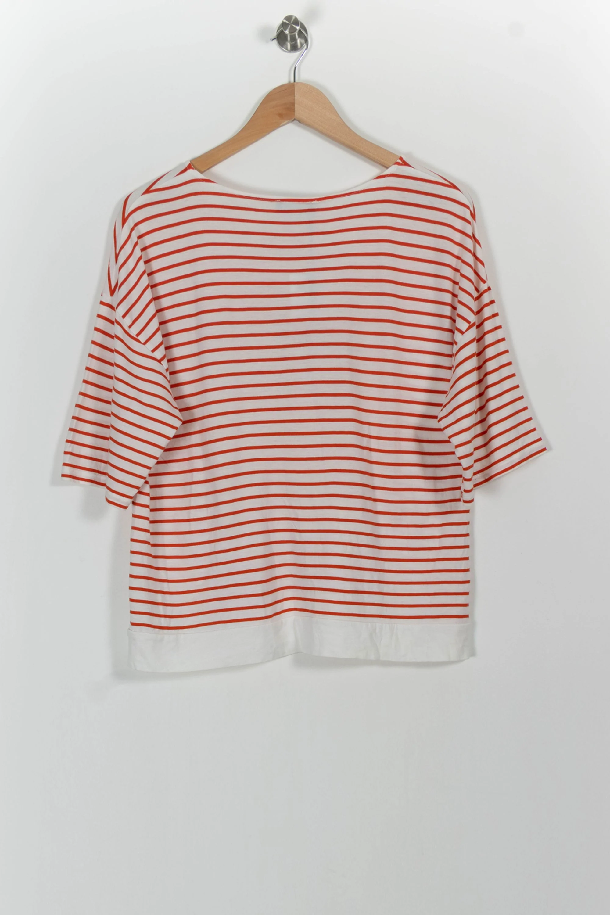 Tee-shirt Blanc et Rouge - Taille L/40 - Image 4