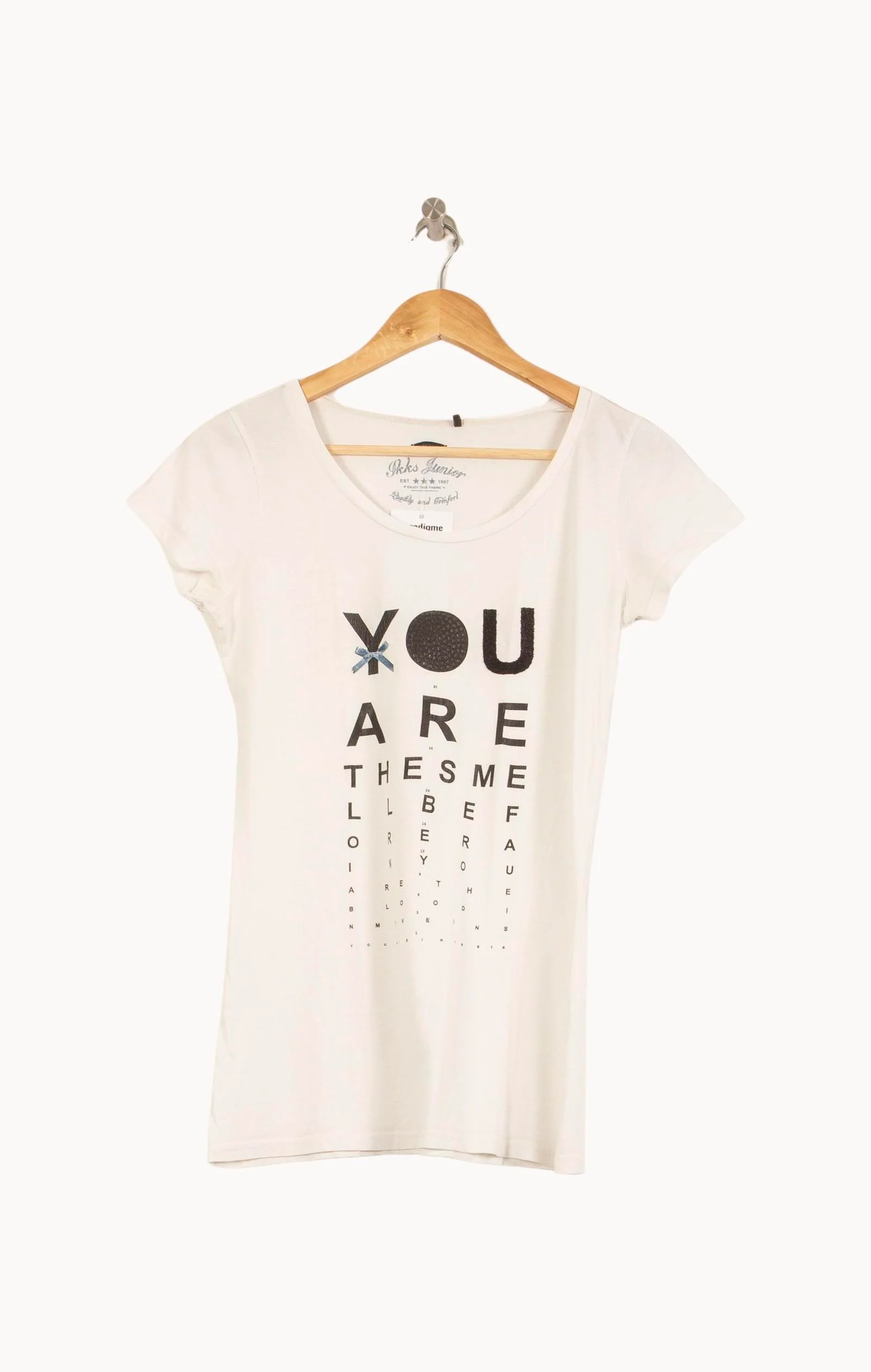 Tee-shirt Blanc - Taille L/40 - Image 2