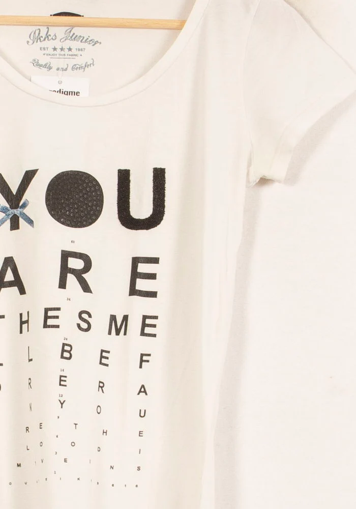 Tee-shirt Blanc - Taille L/40 - Image 3