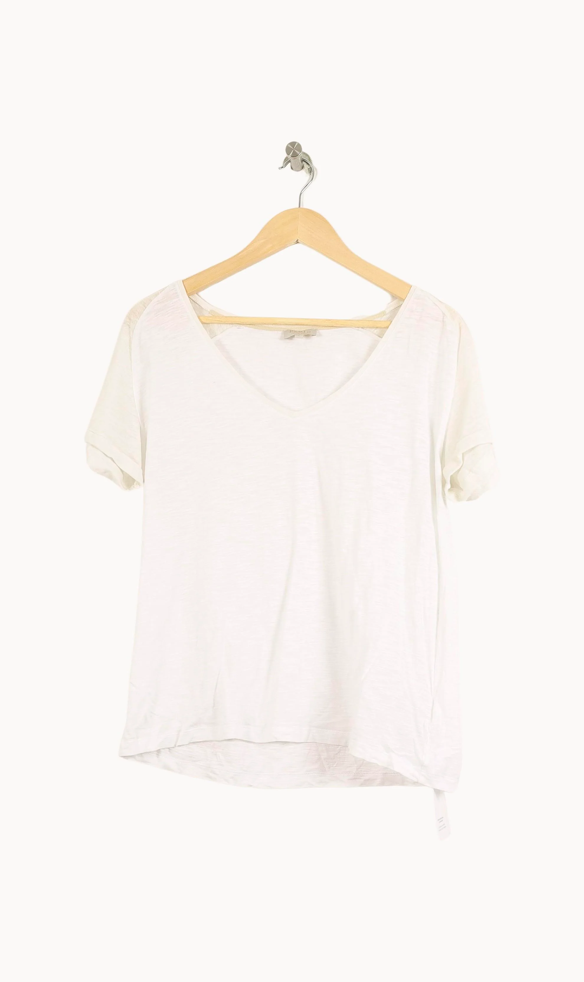 Tee-shirt Blanc - Taille L/40 - Image 2