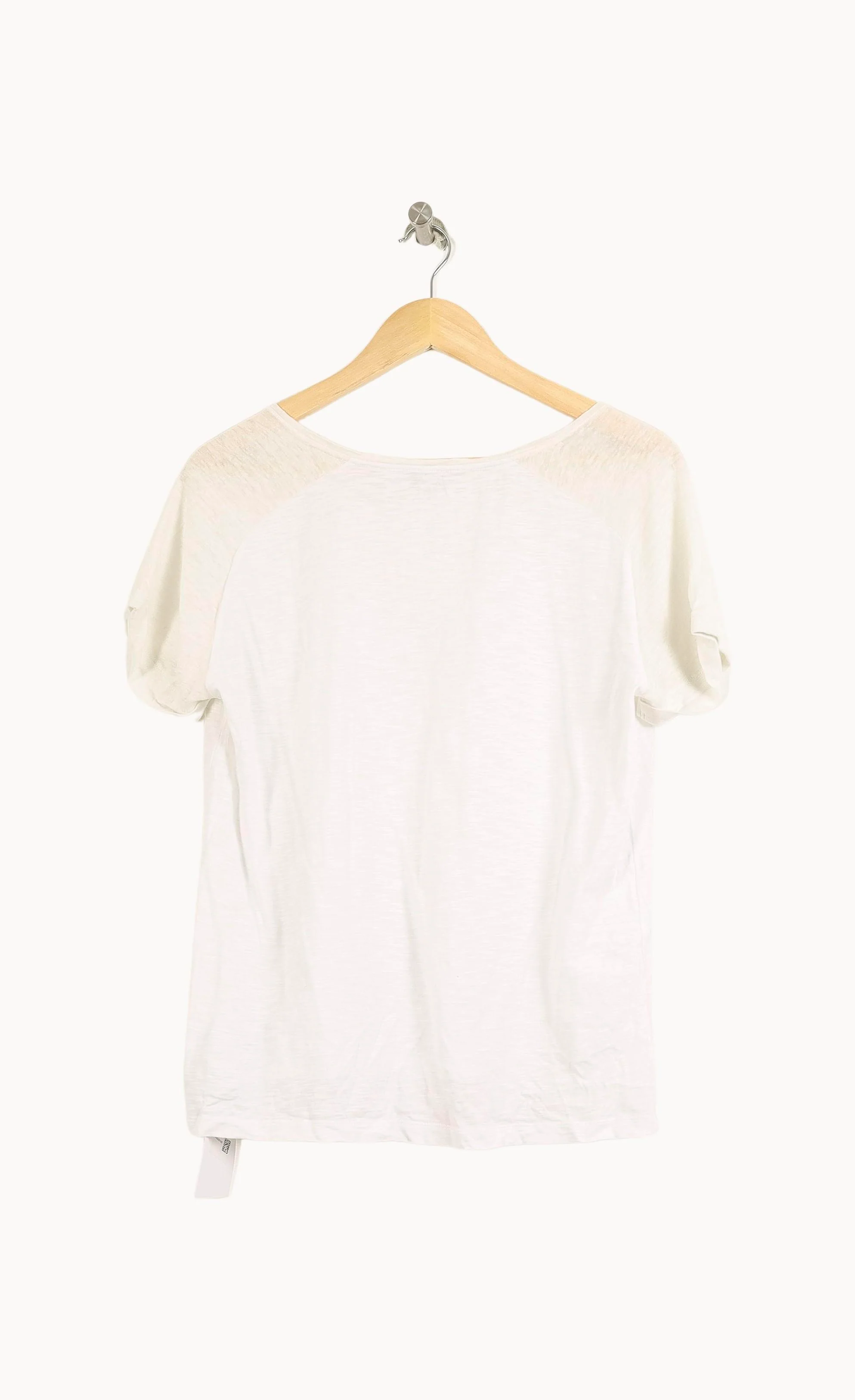 Tee-shirt Blanc - Taille L/40 - Image 4