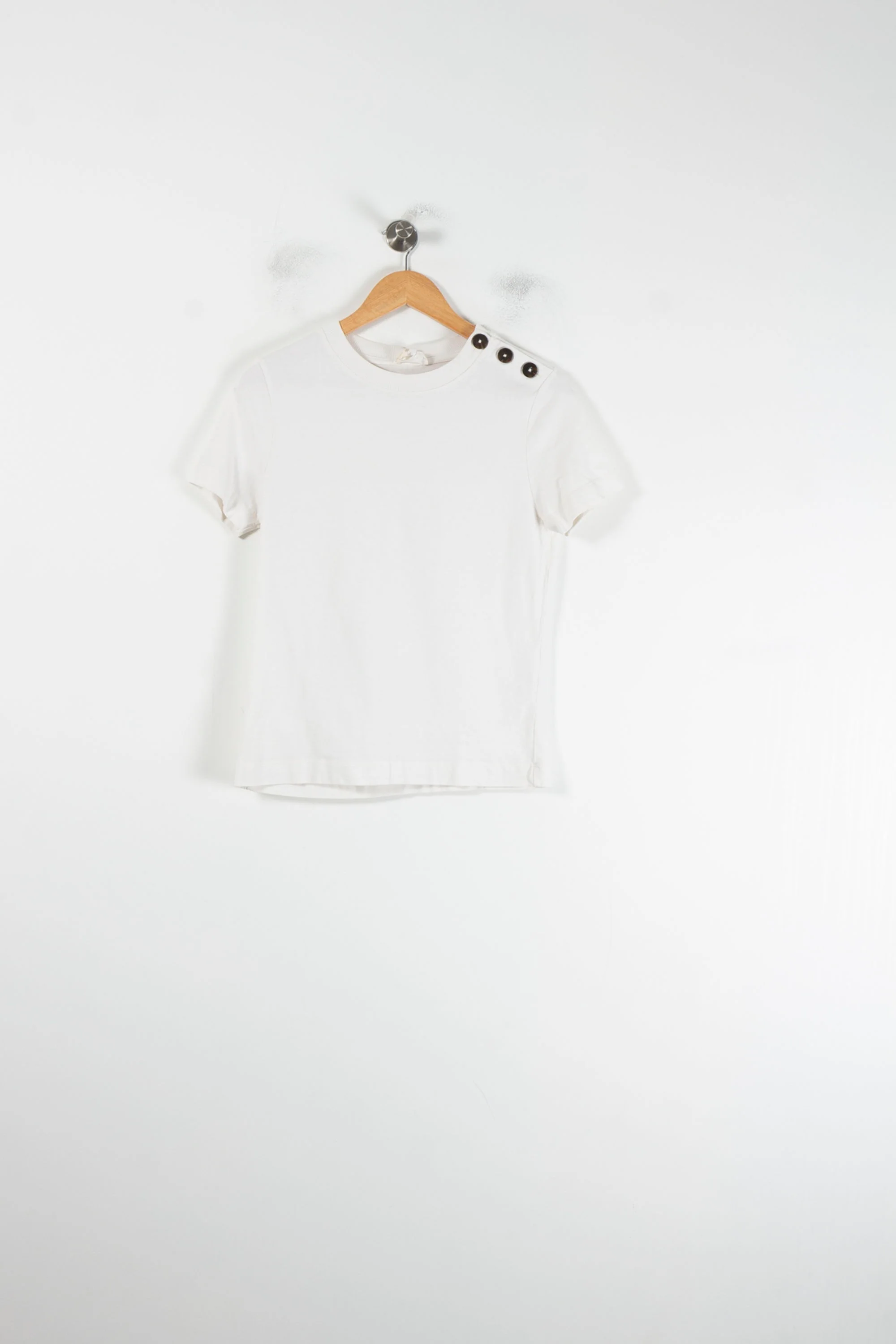 Tee-shirt Blanc - Taille S/36 - Image 2