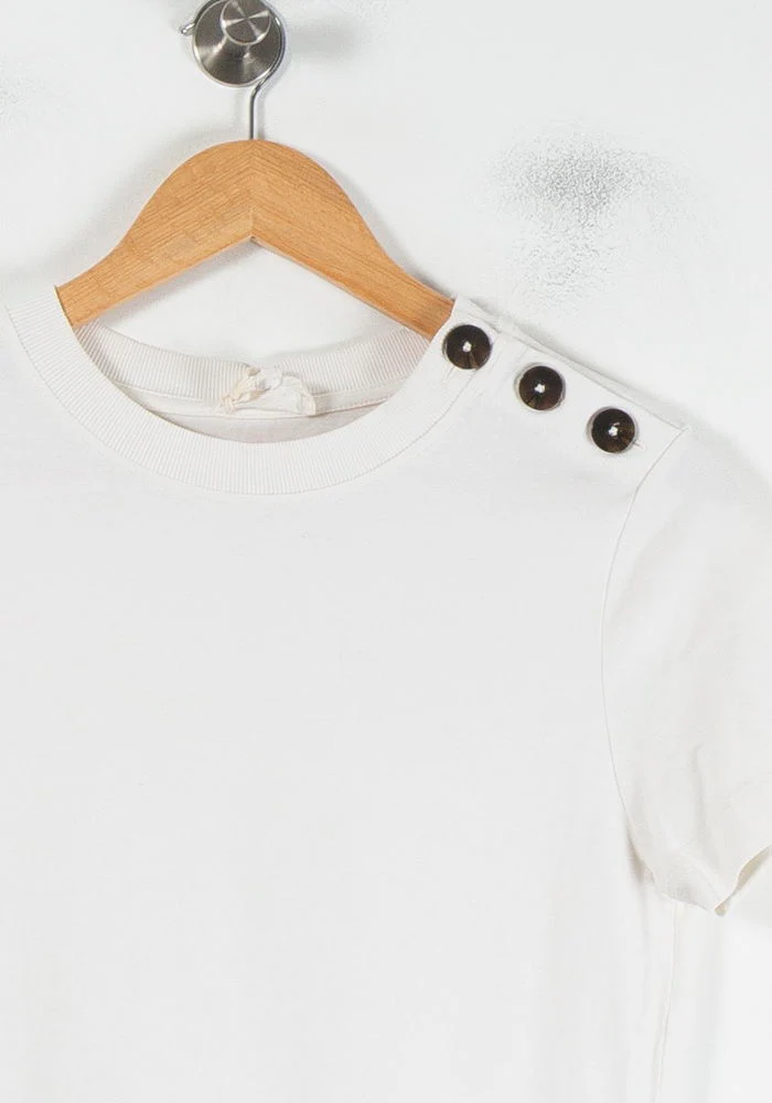 Tee-shirt Blanc - Taille S/36 - Image 3