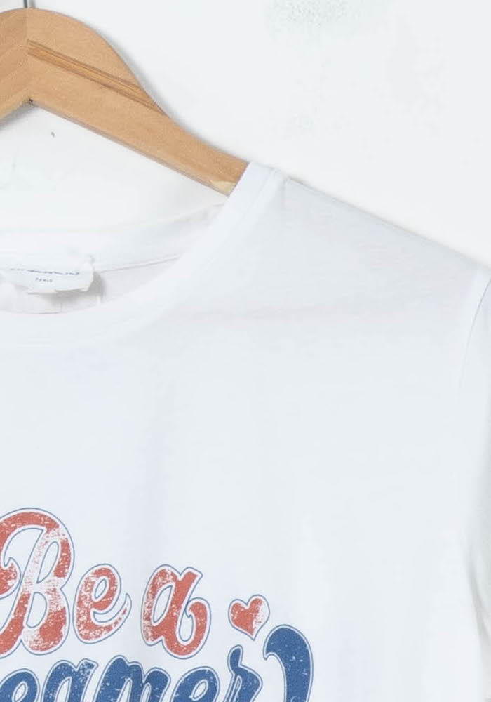 Tee-shirt Blanc - Taille S/36 - Image 3