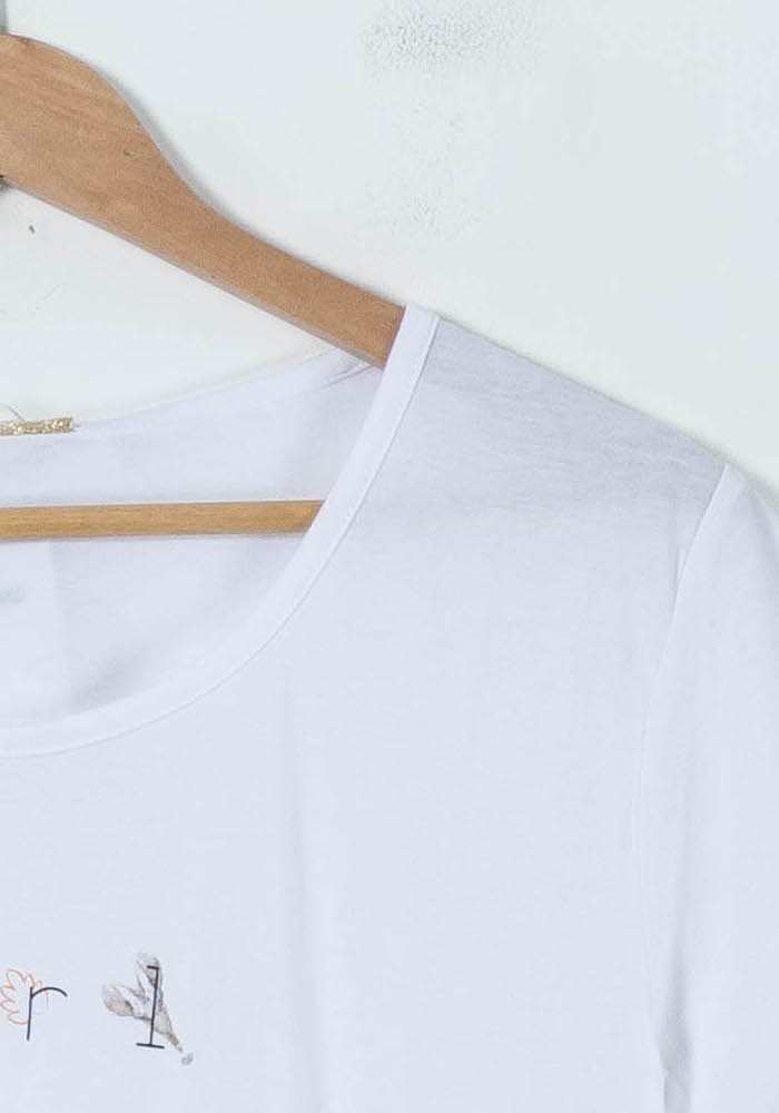 Tee-shirt Blanc - Taille S/36 - Image 3