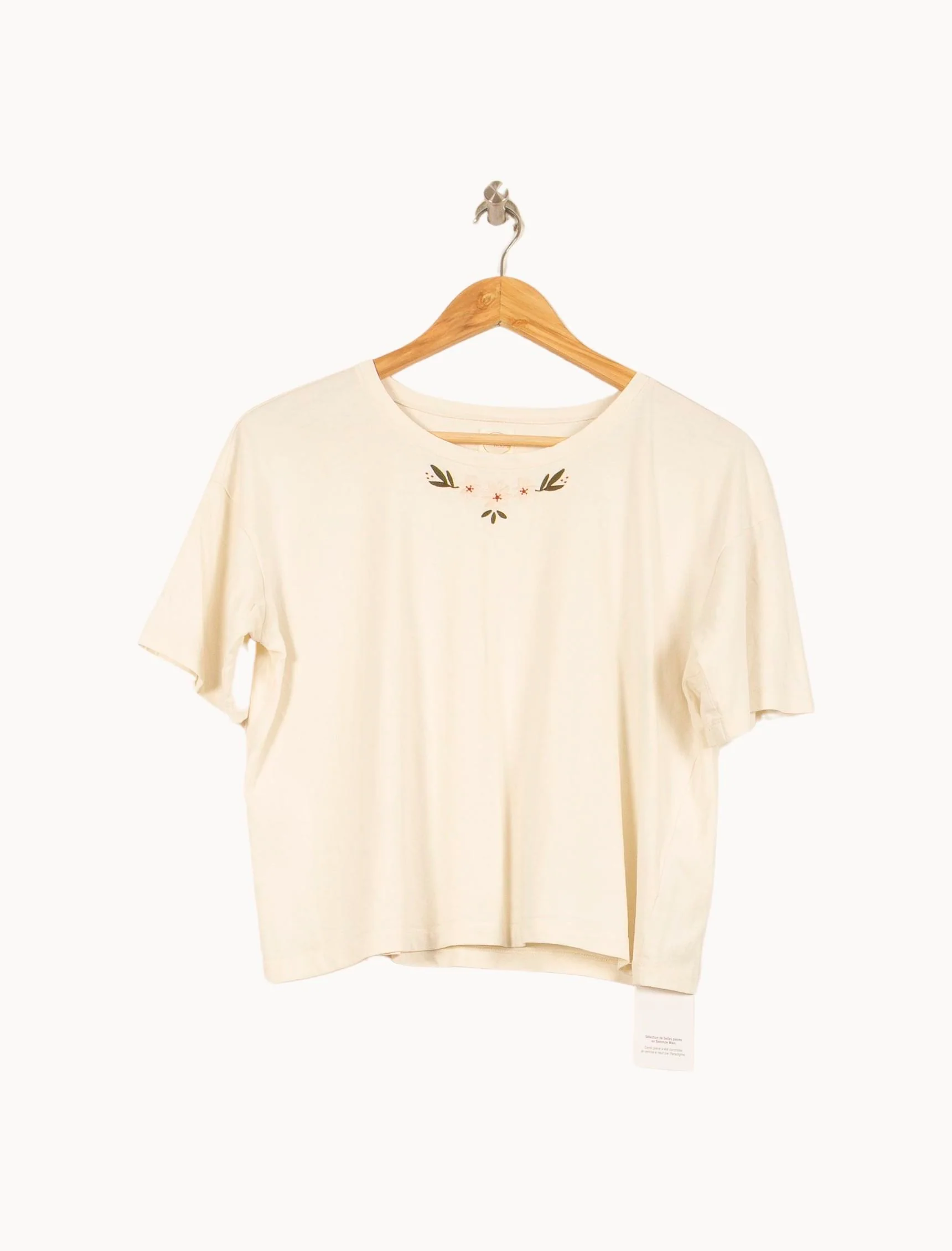 Tee-shirt Blanc - Taille S/36 - Image 2
