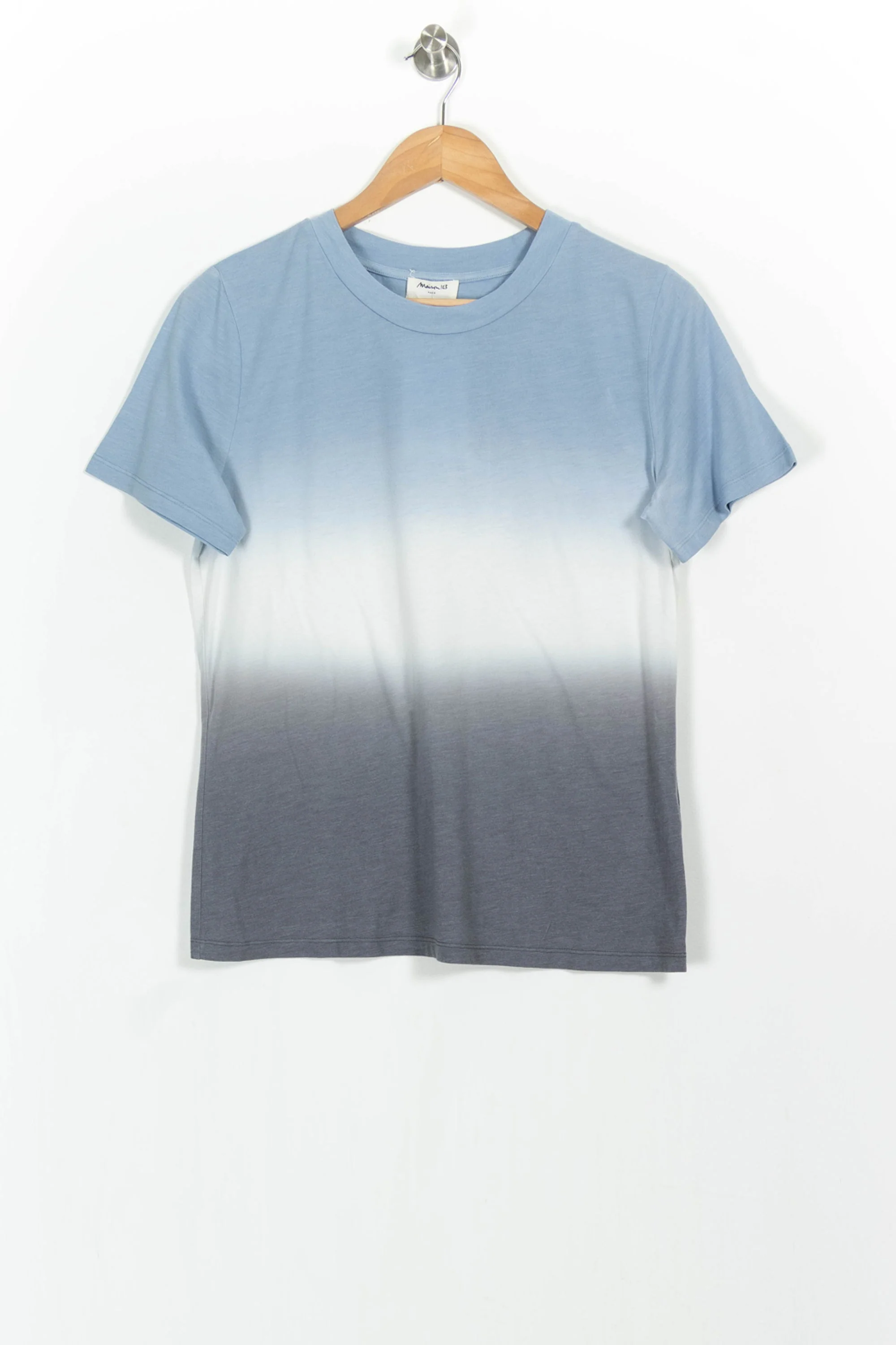 Tee-shirt Bleu et Gris - Taille M/38 - Image 2