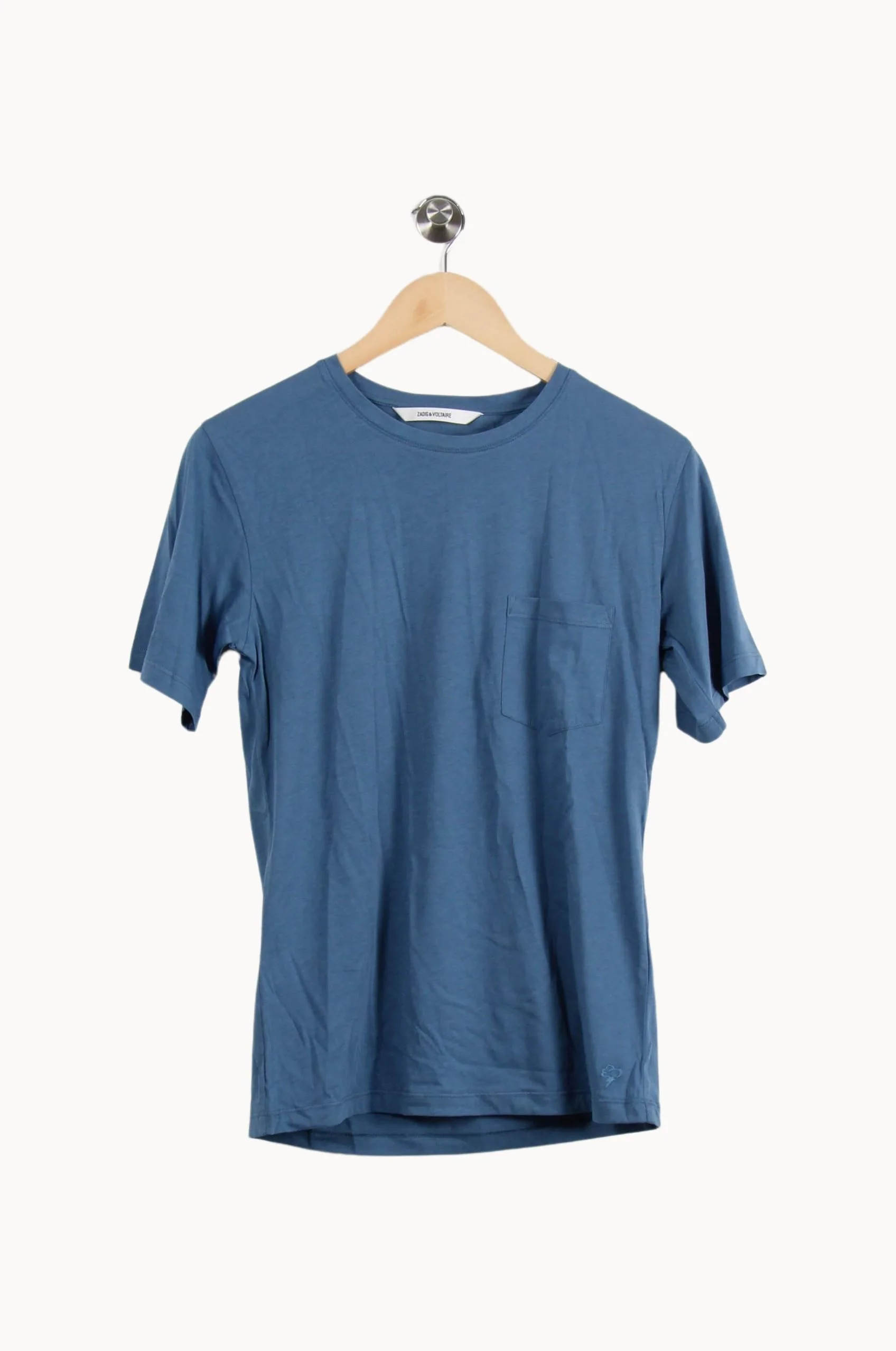 Tee-shirt Bleu - Taille XS/34 - Image 2