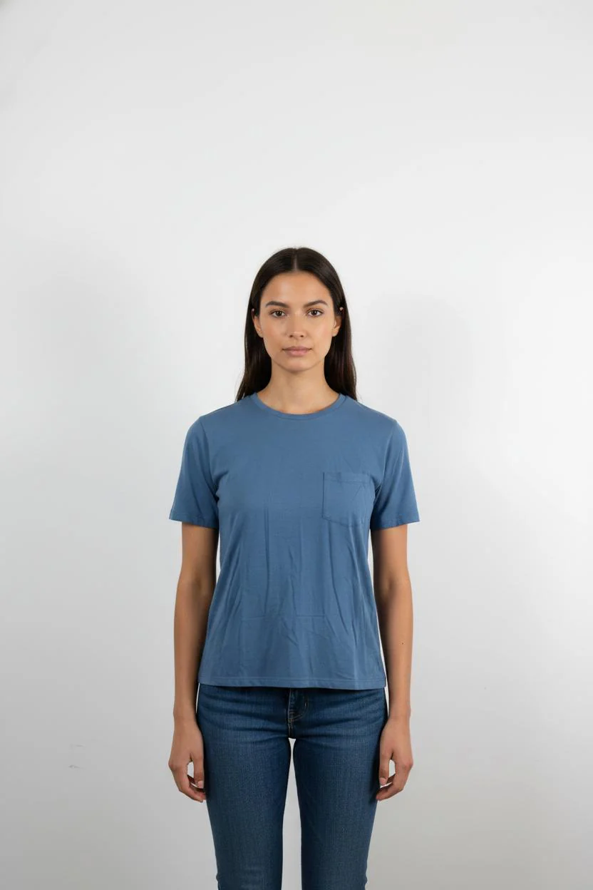 Tee-shirt Bleu - Taille XS/34