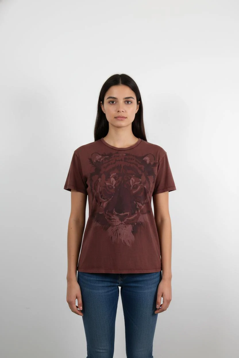 Tee-shirt Bordeaux - Taille S/36