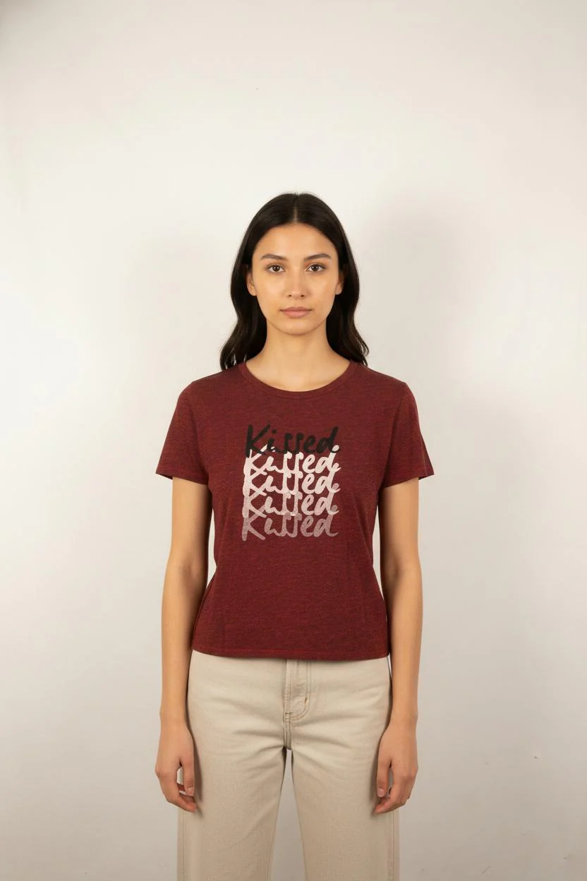 Tee-shirt Bordeaux - Taille S/36
