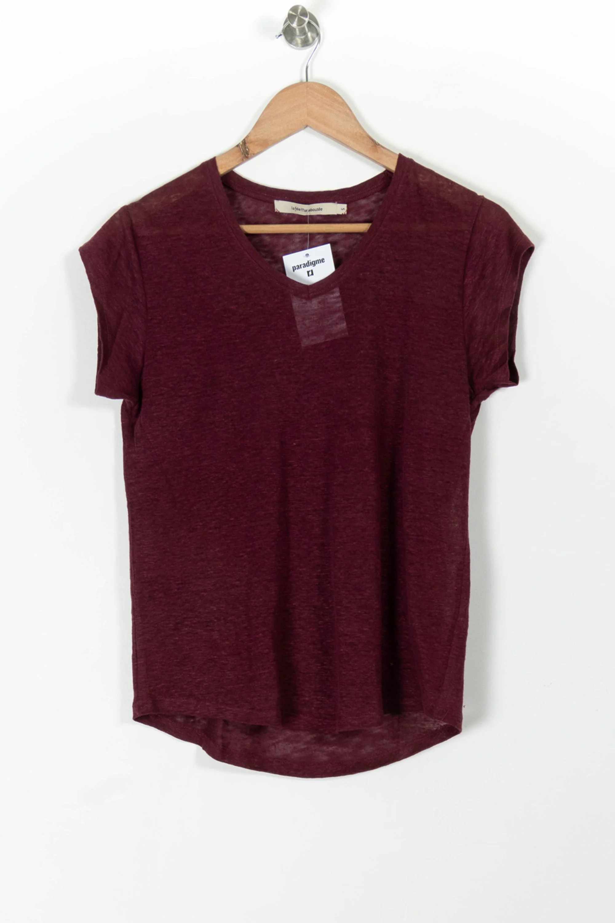 Tee-shirt Bordeaux - Taille S/36 - Image 2