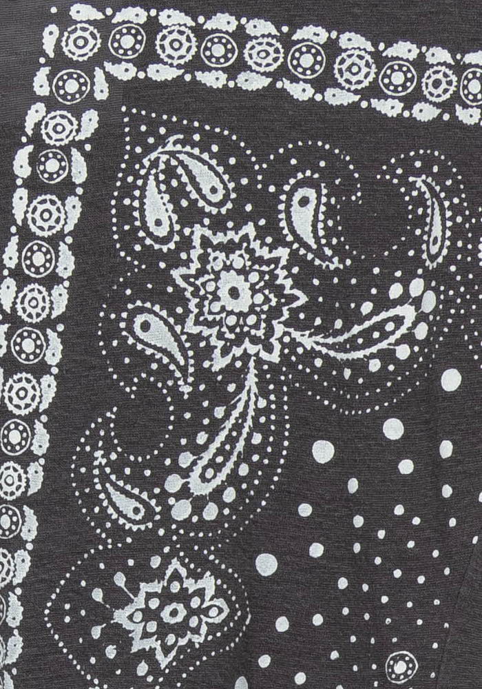 Tee-shirt Gris et Blanc - Taille S/36 - Image 3