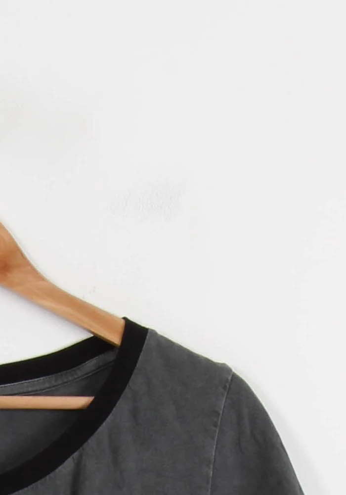 Tee-shirt Gris et Noir - Taille L/40 - Image 3