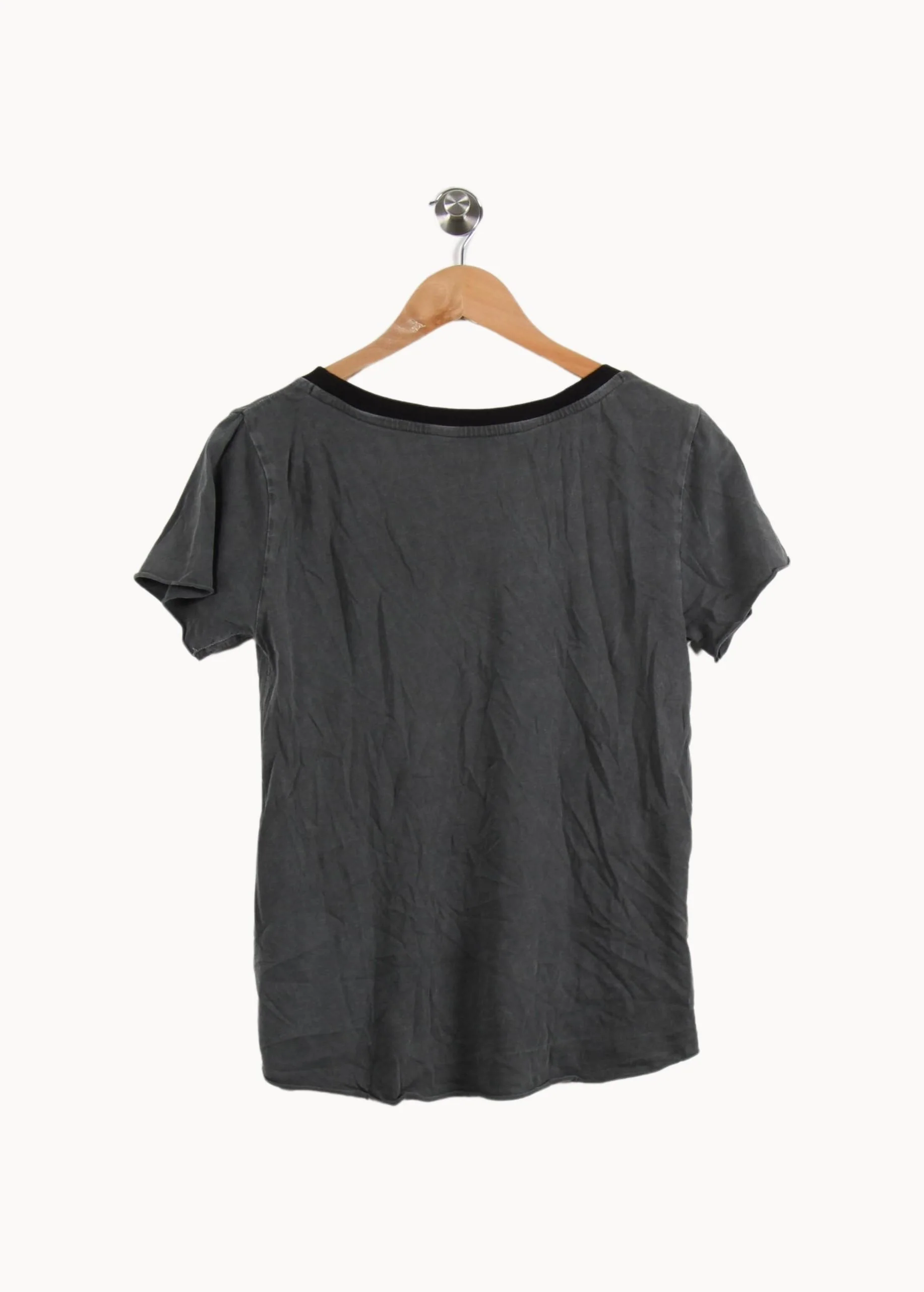 Tee-shirt Gris et Noir - Taille L/40 - Image 4