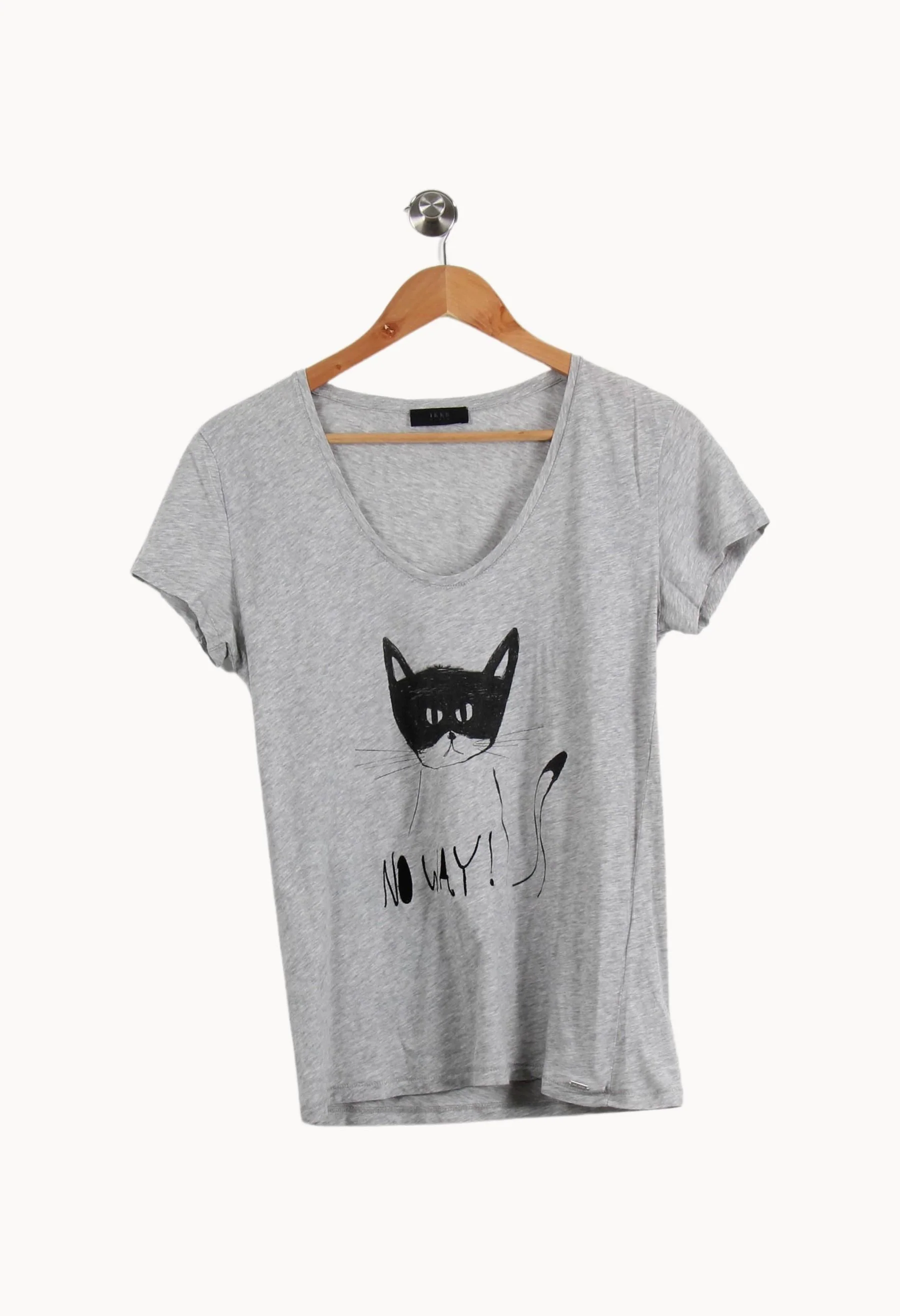 Tee-shirt Gris - Taille M/38 - Image 2