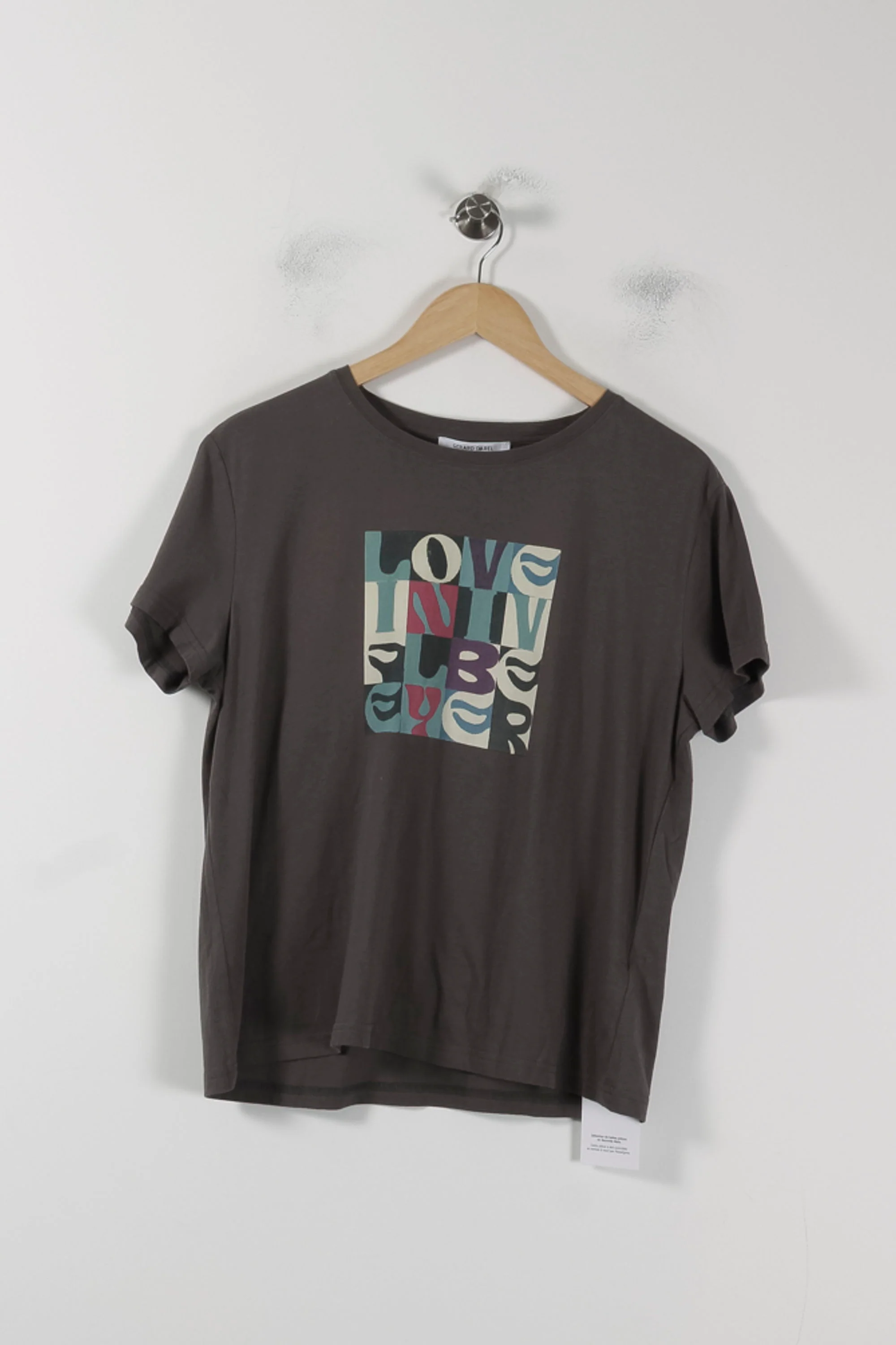 Tee-shirt Gris - Taille S/36 - Image 2
