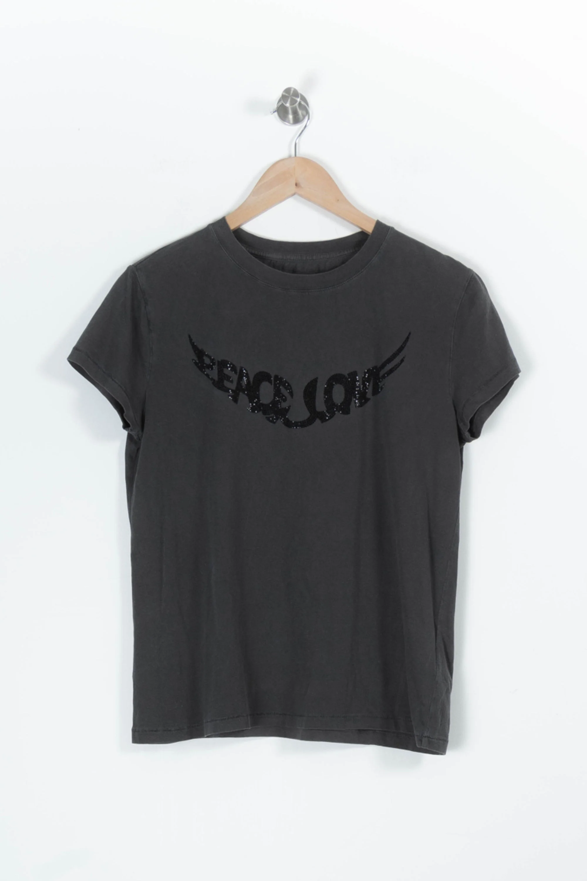 Tee-shirt Gris - Taille S/36 - Image 2