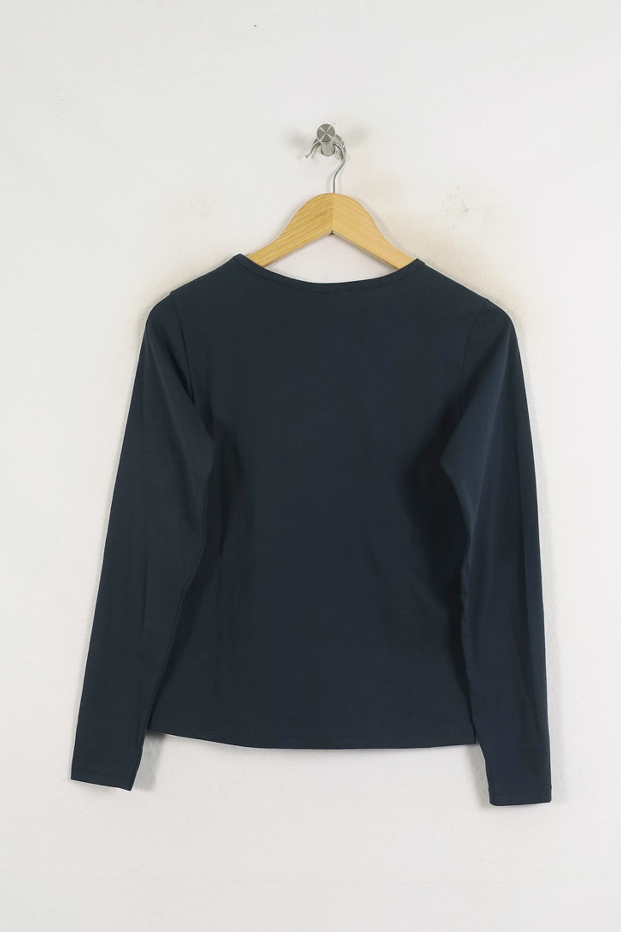 Tee-shirt Manches Longues Bleu - Taille S/36 - Image 4