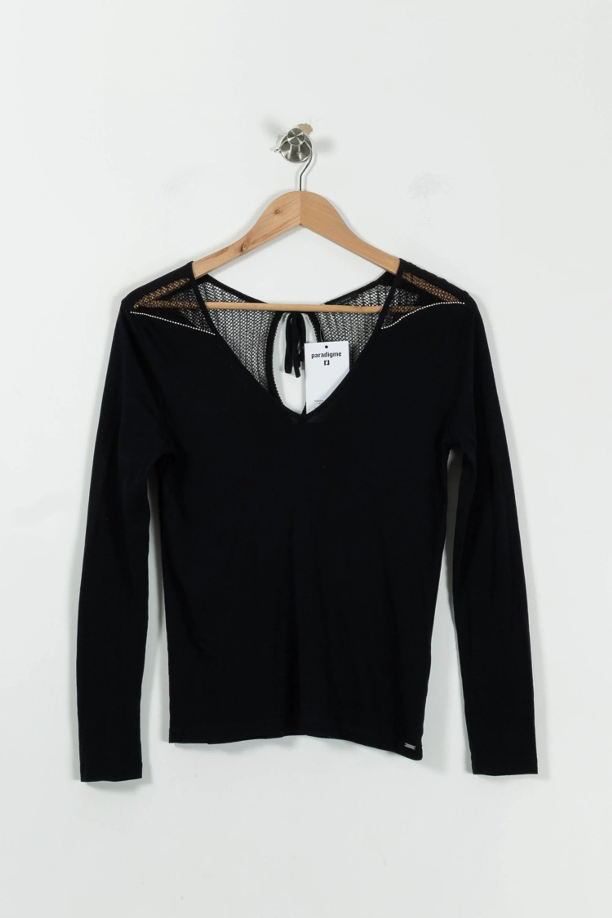 Tee-shirt Manches Longues Bleu - Taille S/36 - Image 2