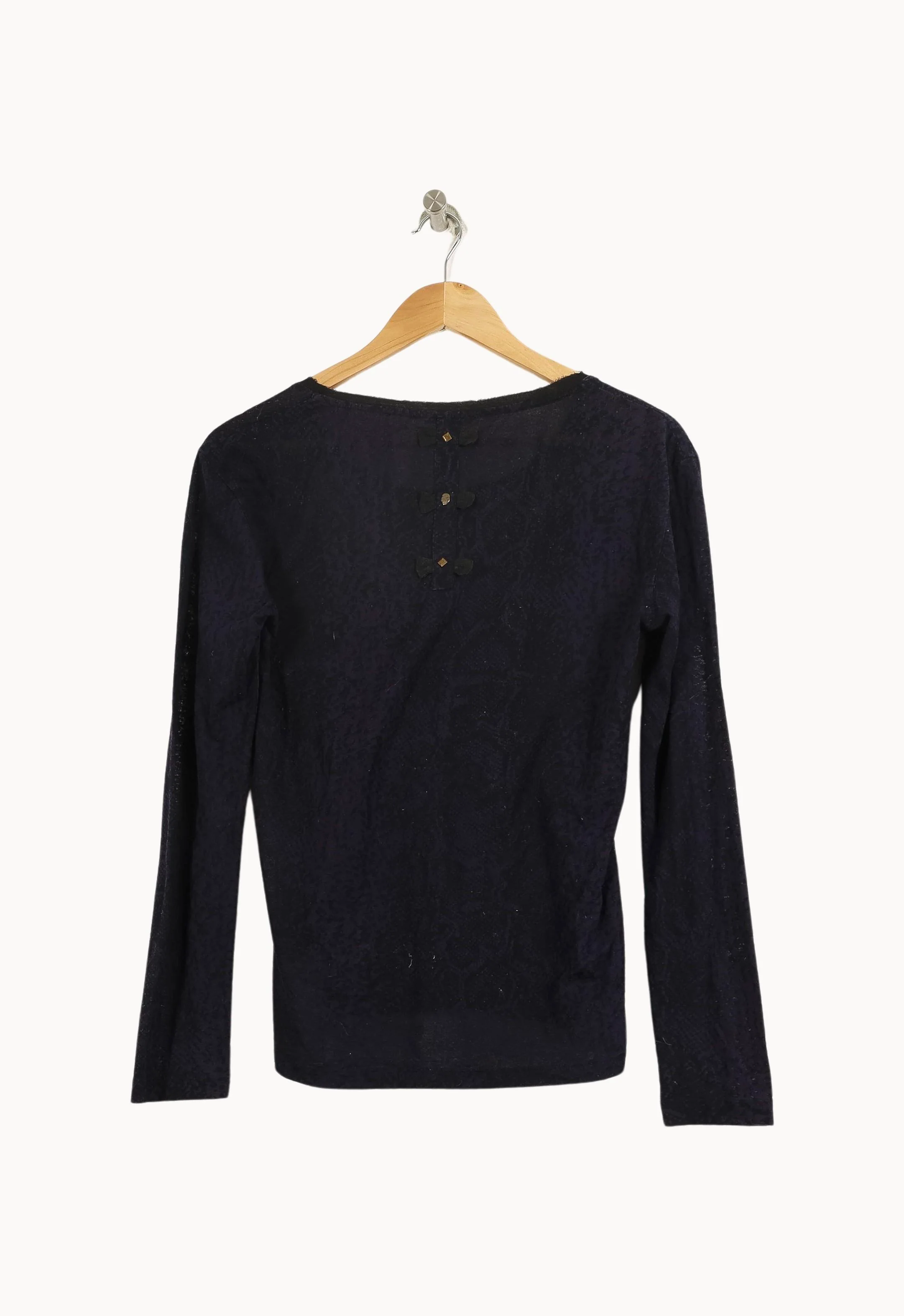 Tee Shirt Manches Longues Bleu - Taille XL/42 - Image 4