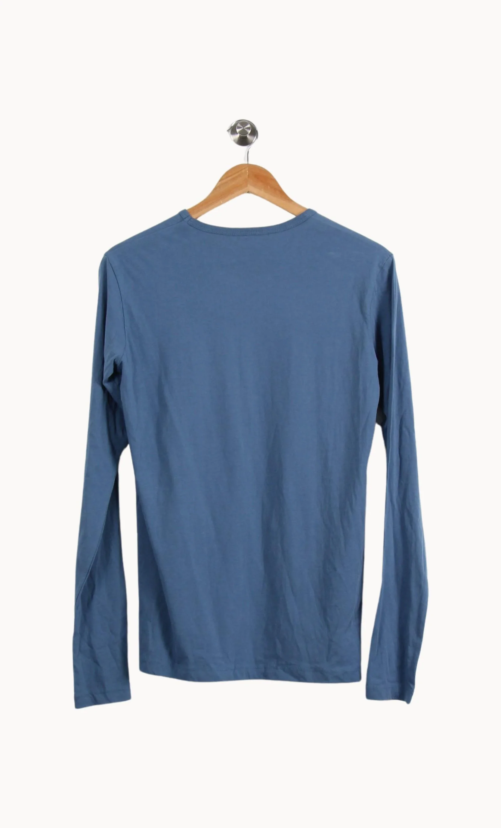 Tee-shirt Manches Longues Bleu - Taille XS/34 - Image 4