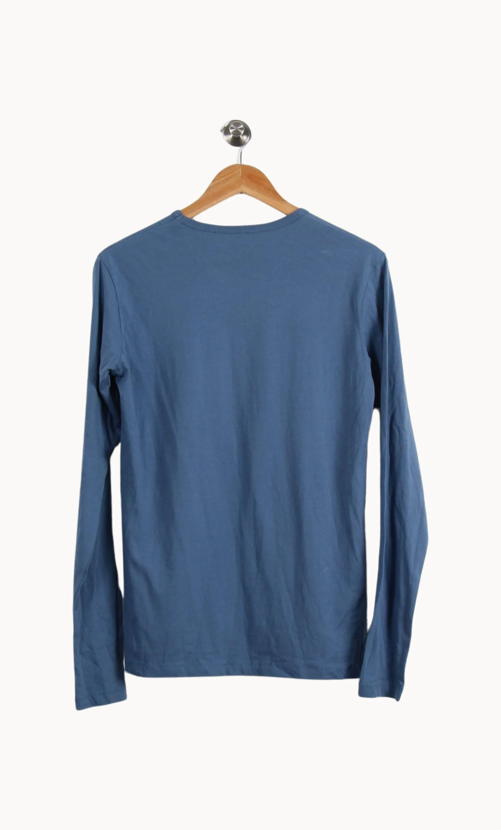 Tee-shirt Manches Longues Bleu - Taille XS/34 - Image 4