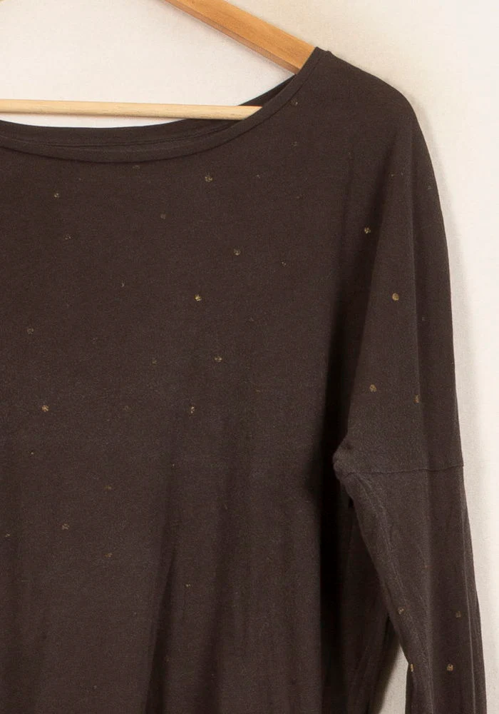 Tee-shirt Manches Longues Gris - Taille L/40 - Image 3