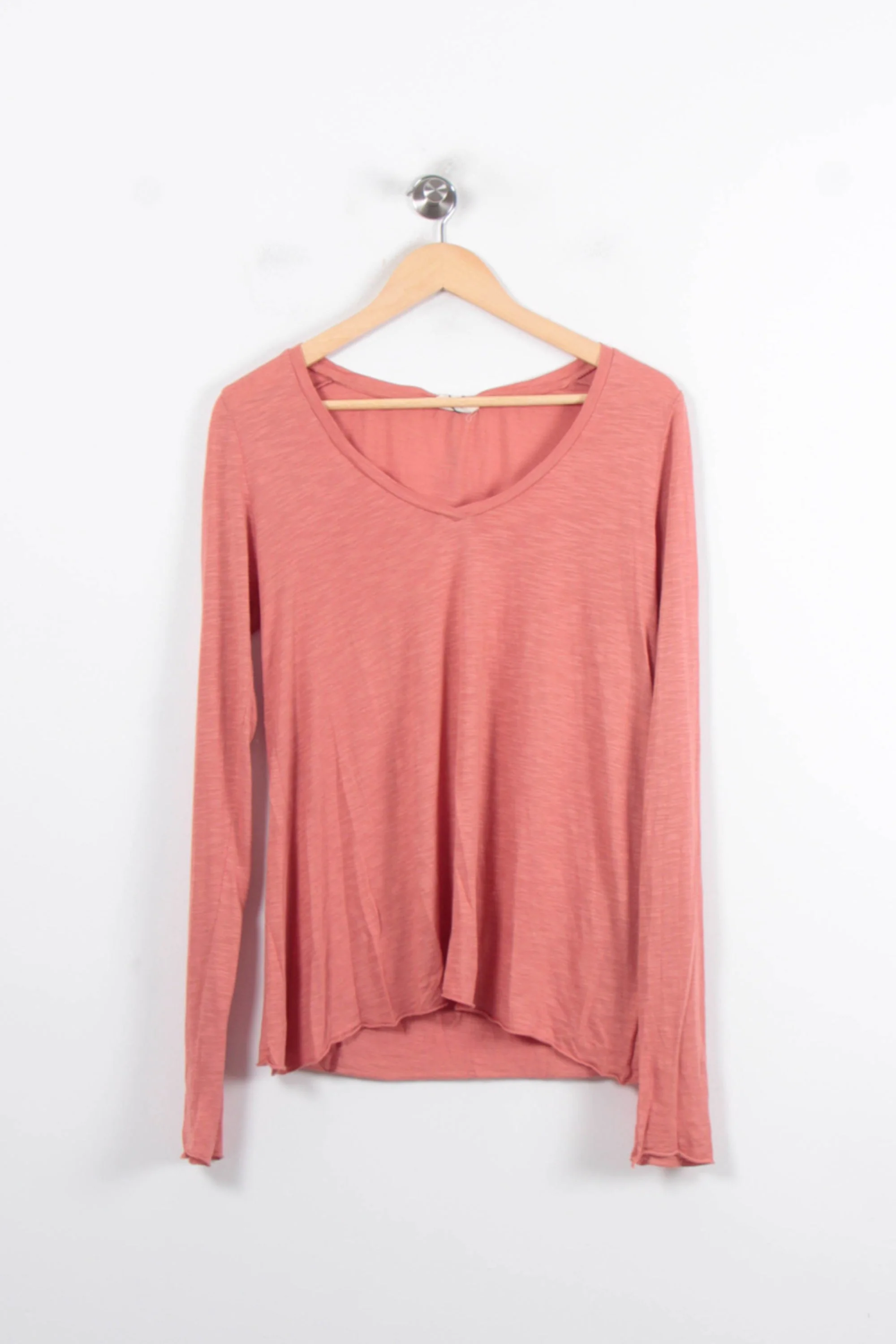 Tee-shirt Manches Longues Rose - Taille S/36 - Image 2