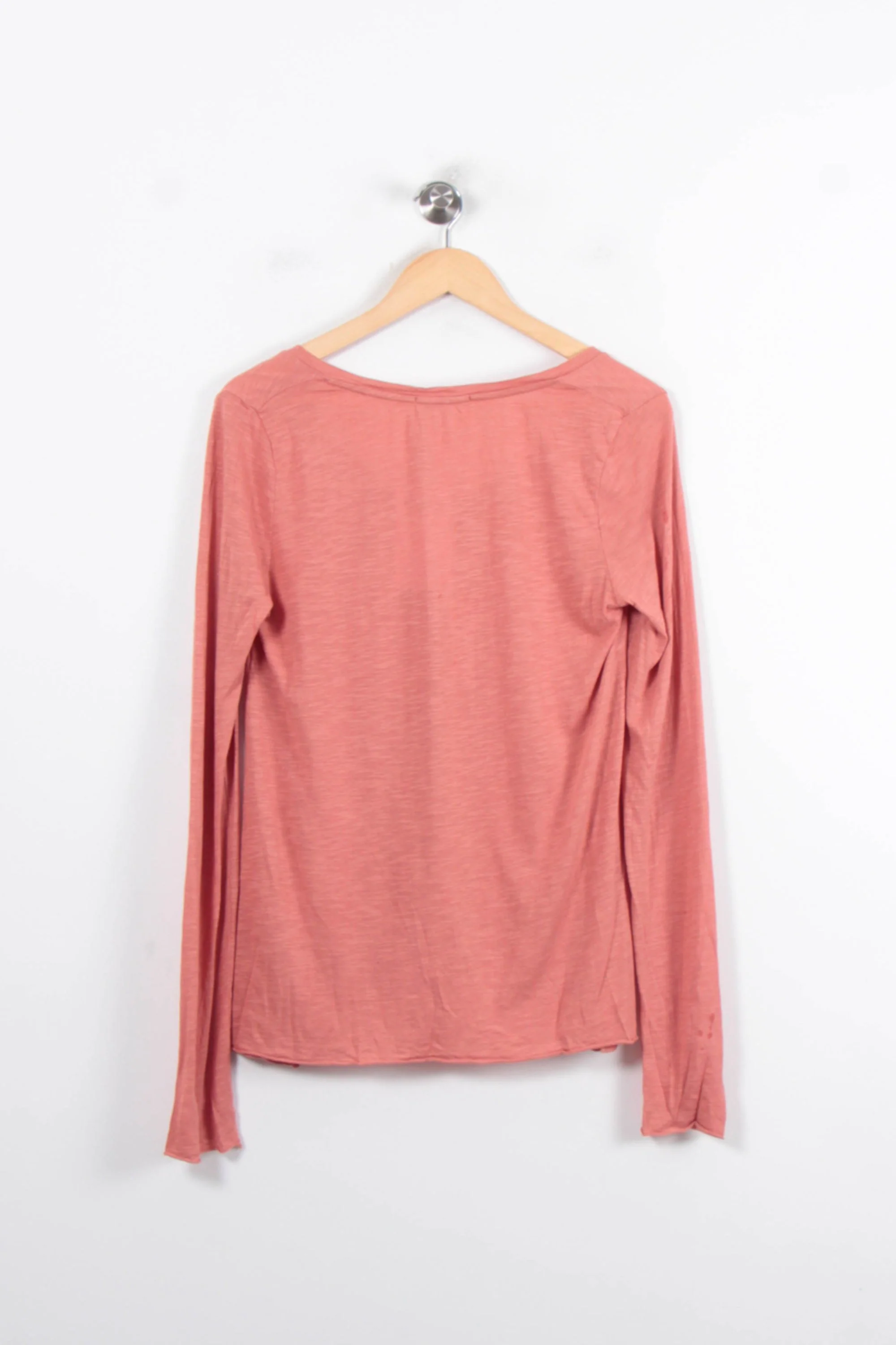 Tee-shirt Manches Longues Rose - Taille S/36 - Image 4