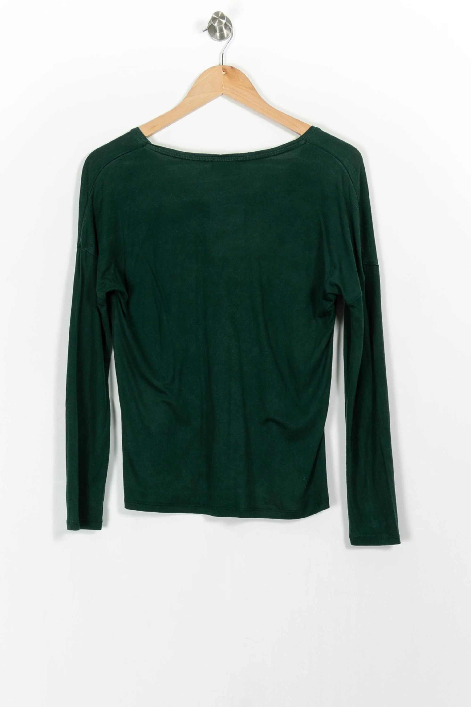 Tee-shirt Manches Longues Vert - Taille S/36 - Image 4