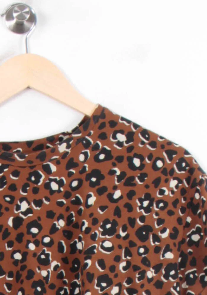 Tee-shirt Marron et Noir - Taille S/36 - Image 3