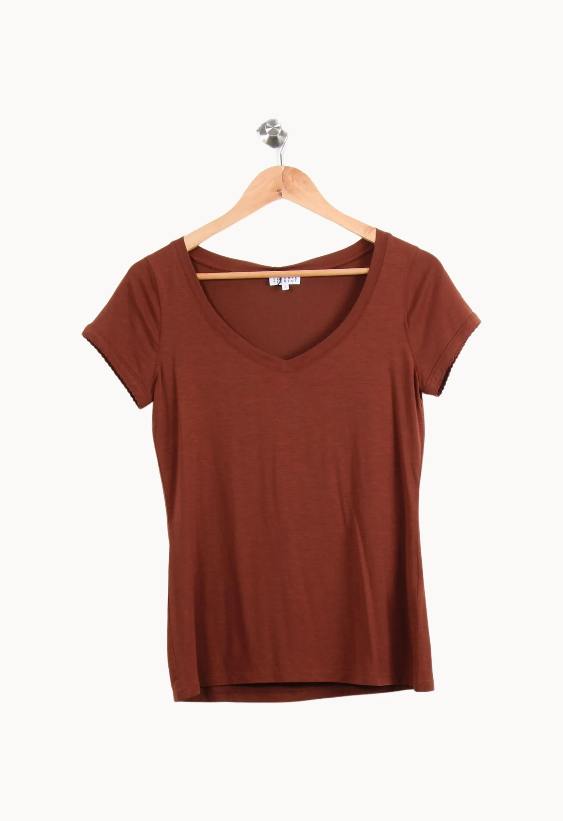 Tee-shirt Marron - Taille S/36 - Image 2