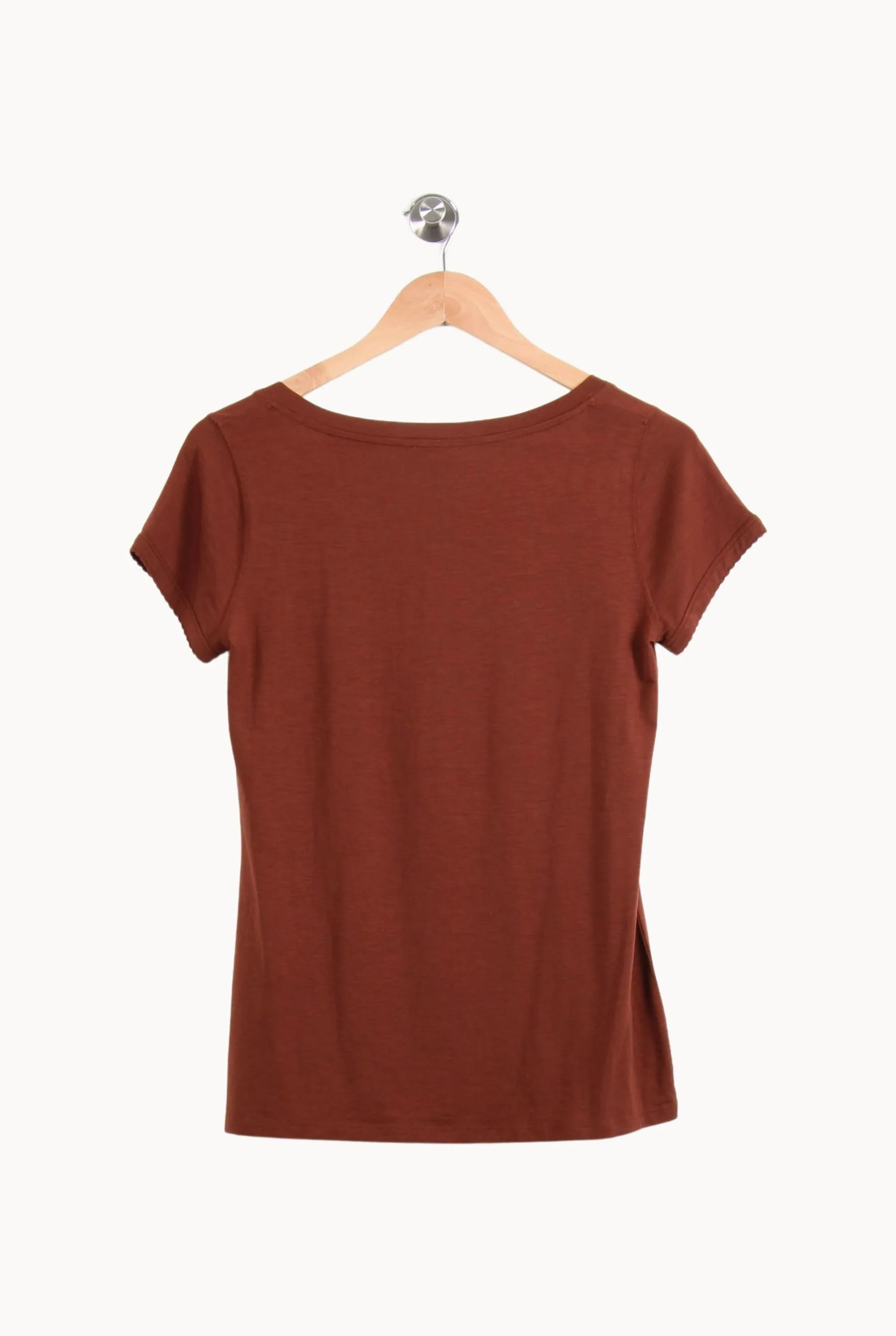 Tee-shirt Marron - Taille S/36 - Image 4