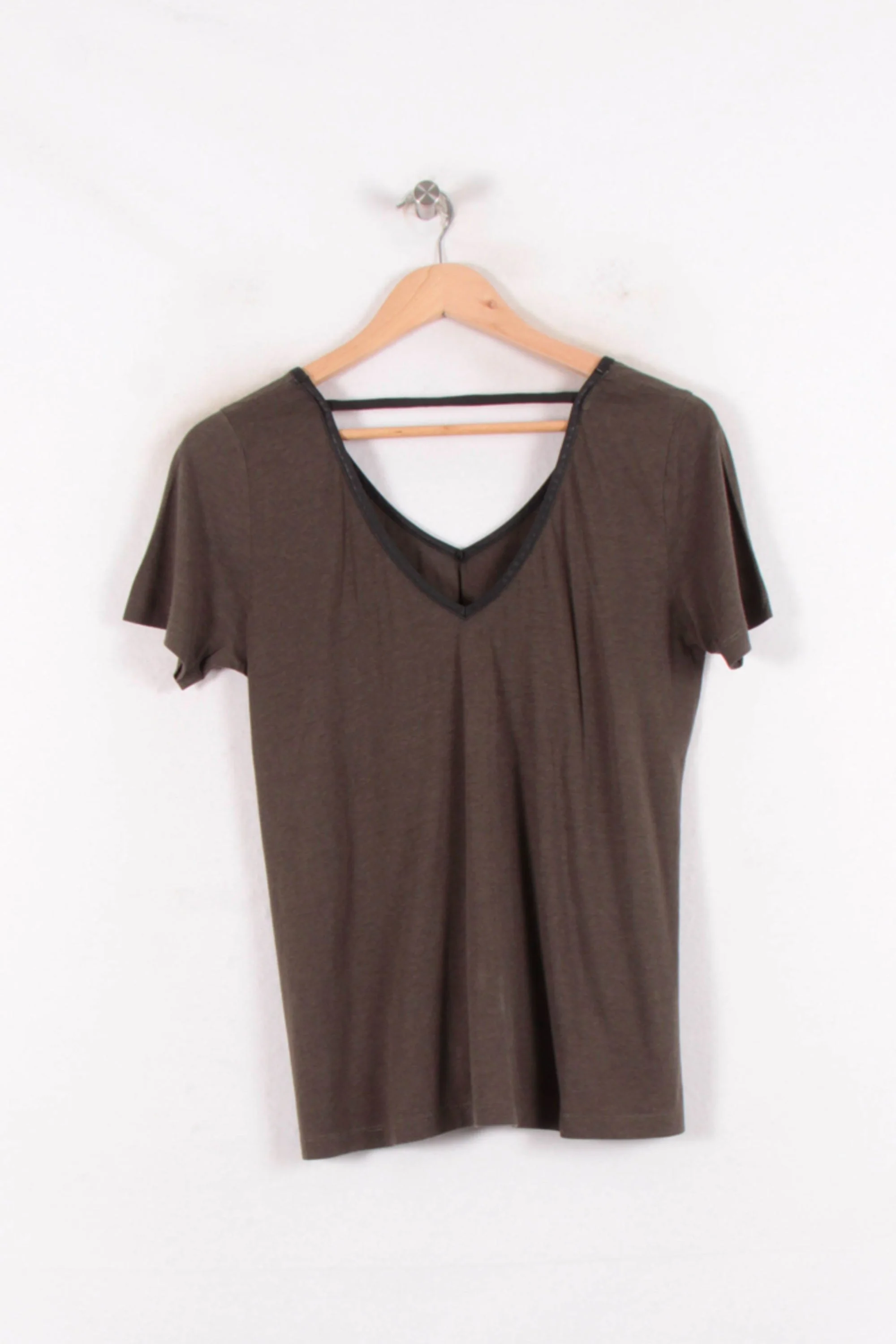 Tee-shirt Marron - Taille S/36 - Image 4