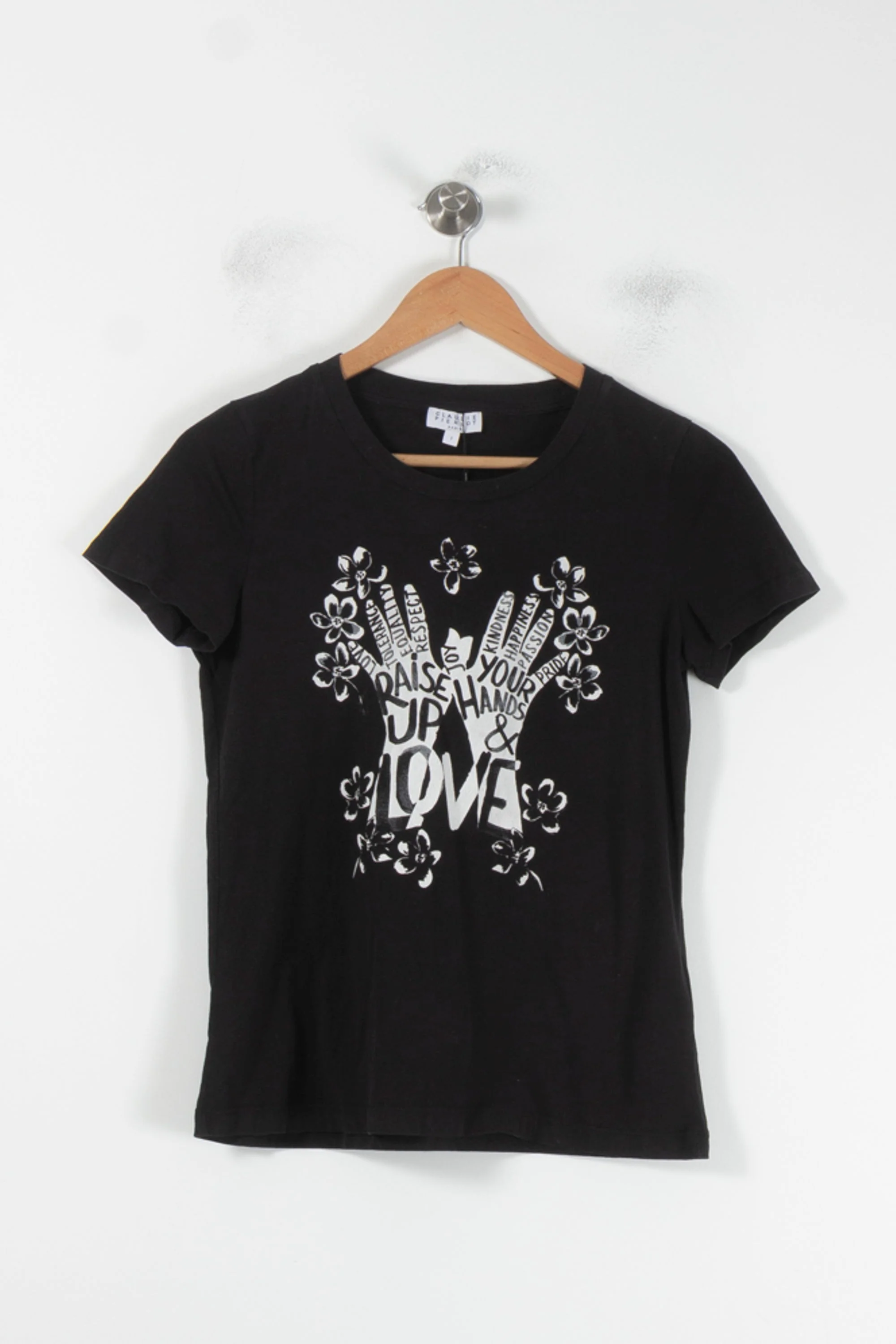 Tee-shirt Noir et Blanc - Taille S/36 - Image 2