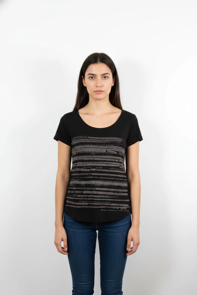 Tee-shirt Noir - Taille L/40