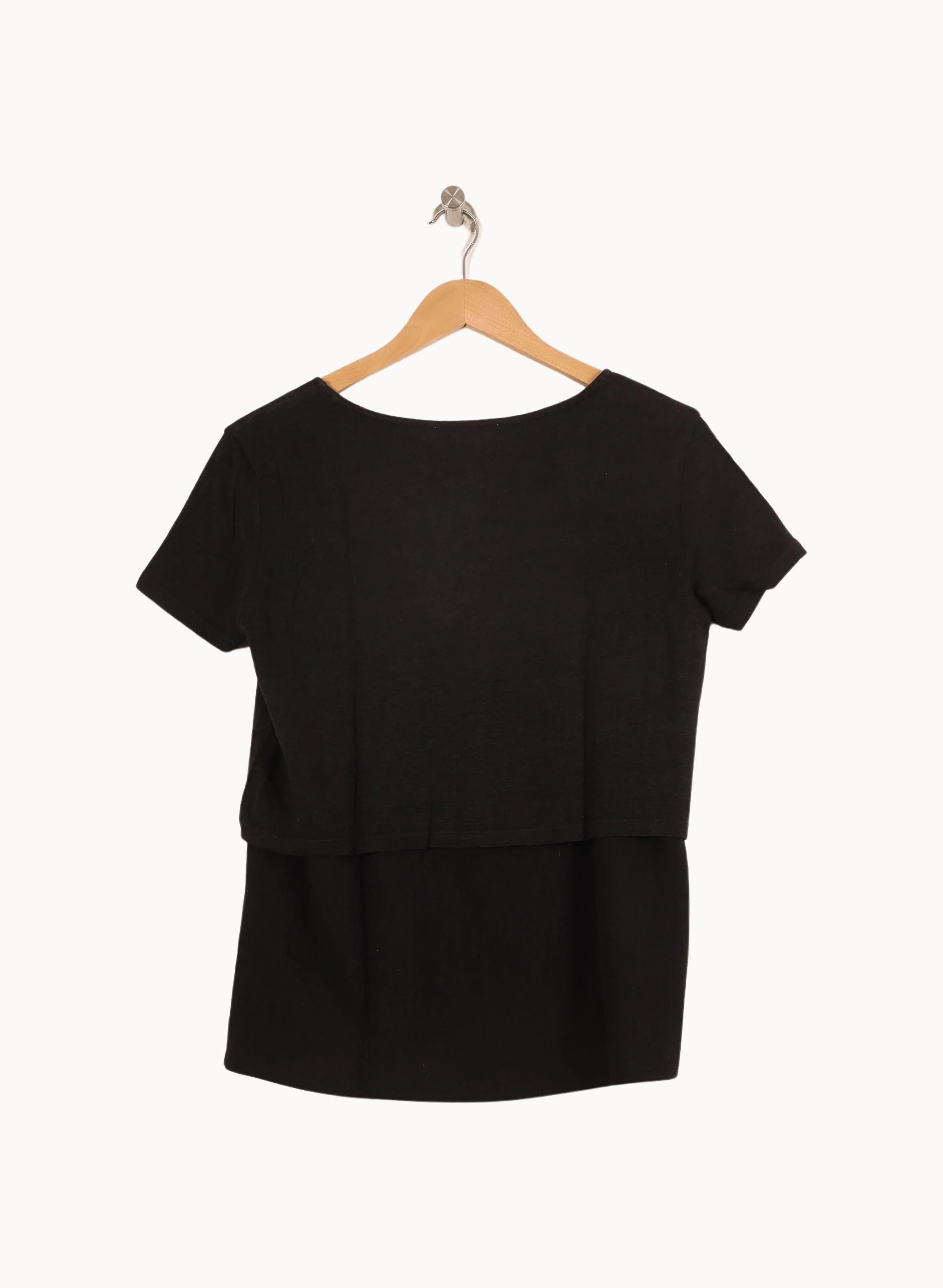 Tee-shirt Noir - Taille L/40 - Image 4