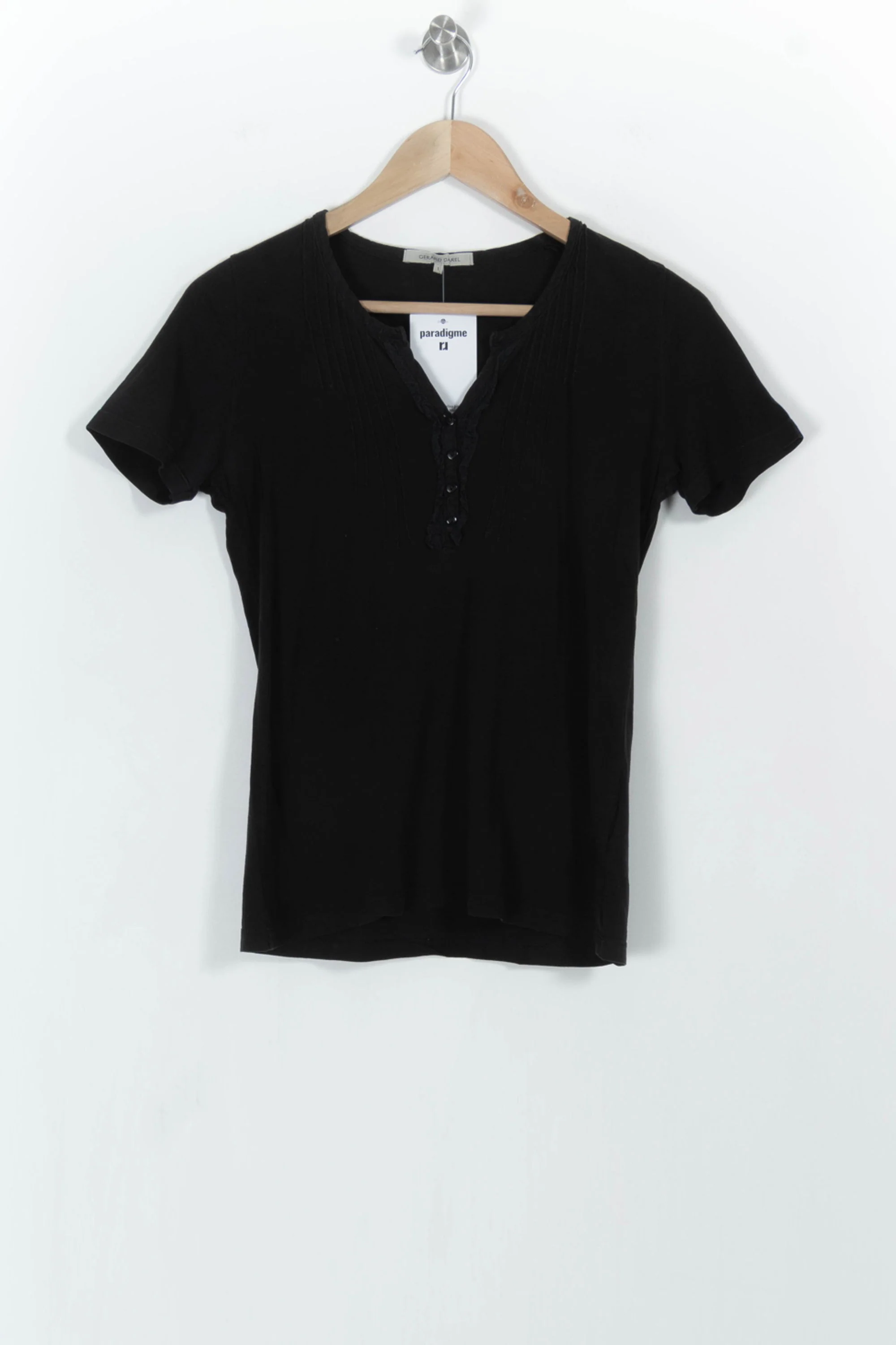 Tee-shirt Noir - Taille S/36 - Image 2