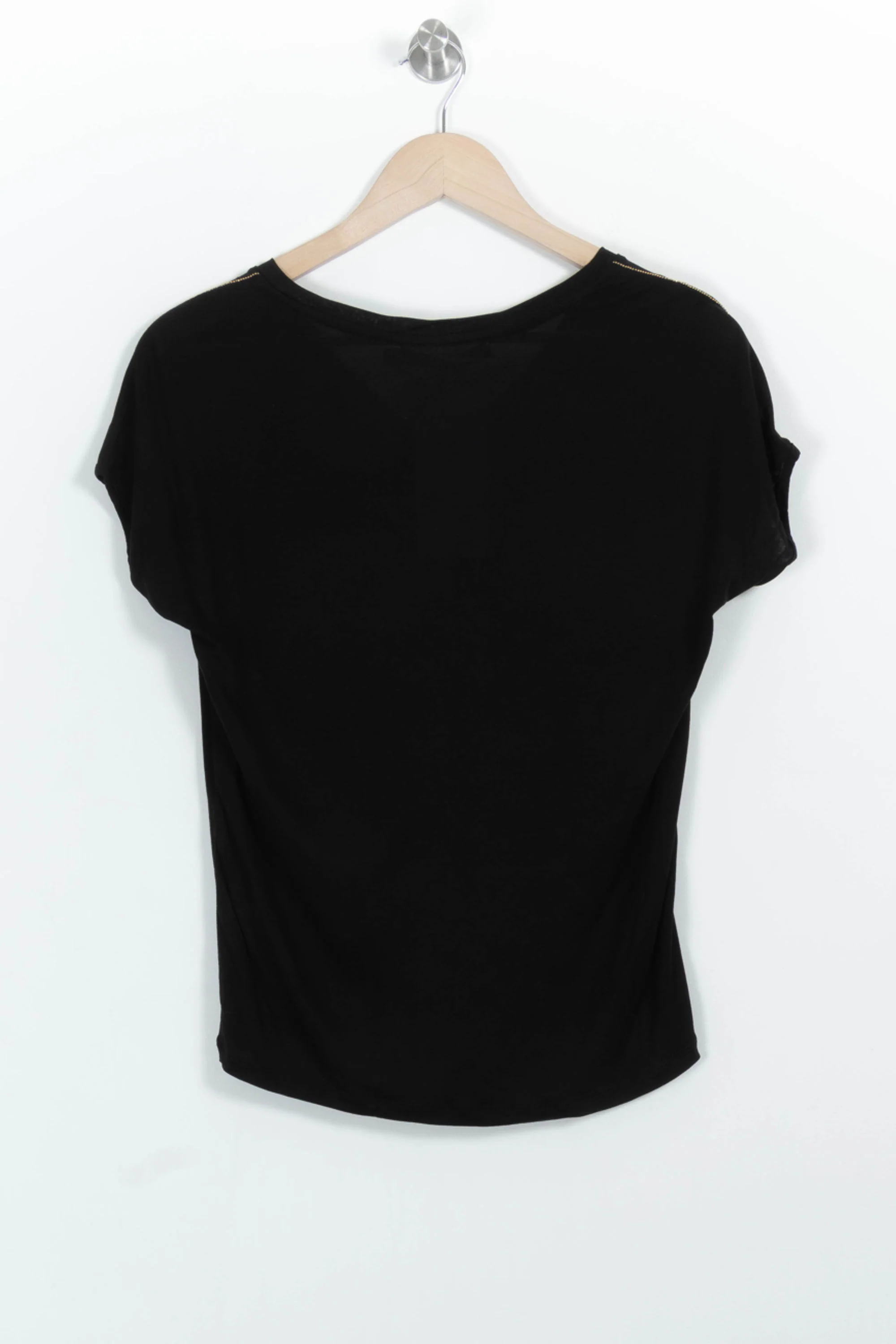 Tee-shirt Noir - Taille XS/34 - Image 4