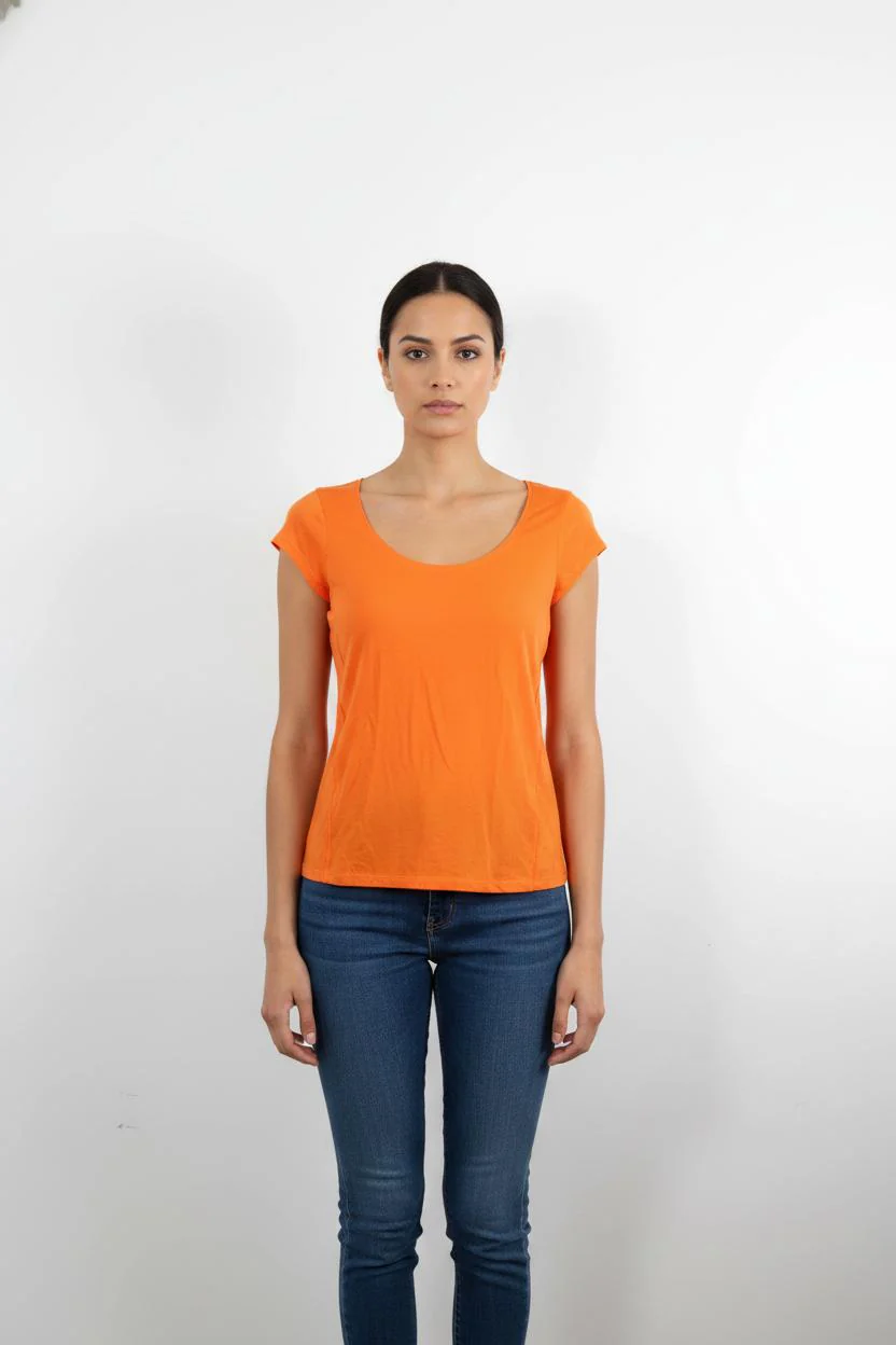 Tee-shirt Orange - Taille M/38