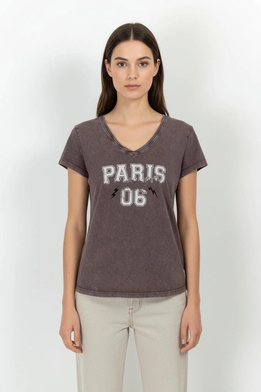 Tee-shirt Rose - Taille M/38