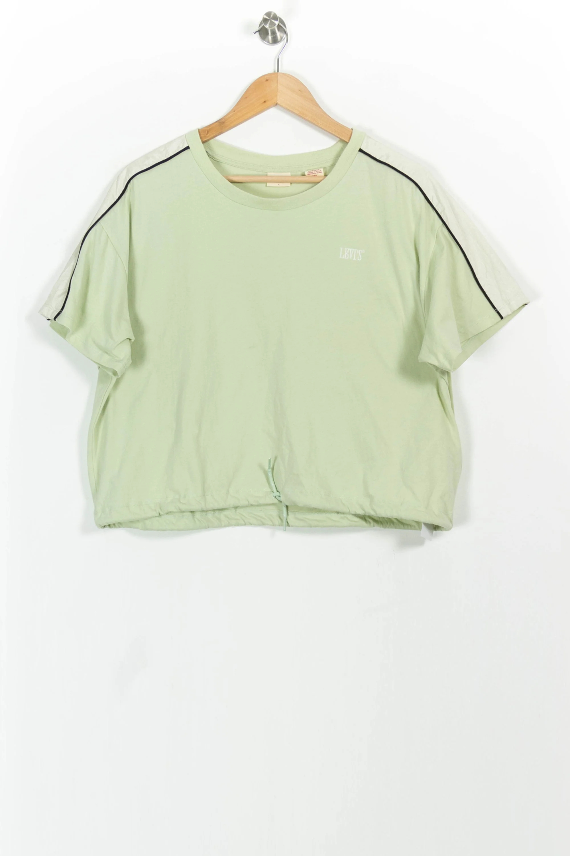 Tee-shirt Vert et Blanc - Taille L/40 - Image 2
