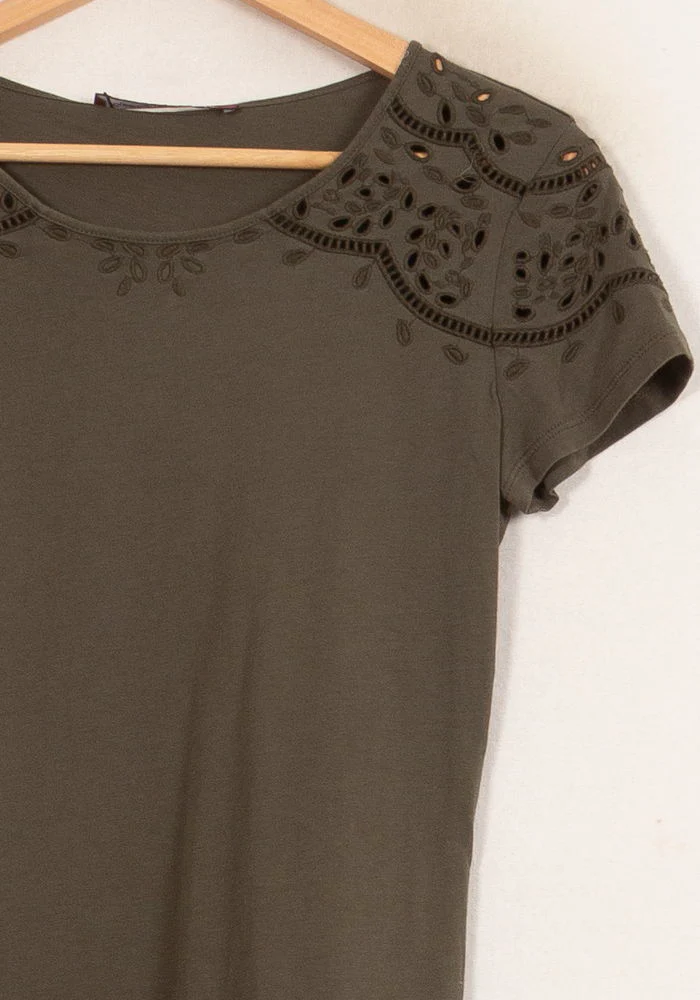 Tee-shirt Vert - Taille S/36 - Image 3